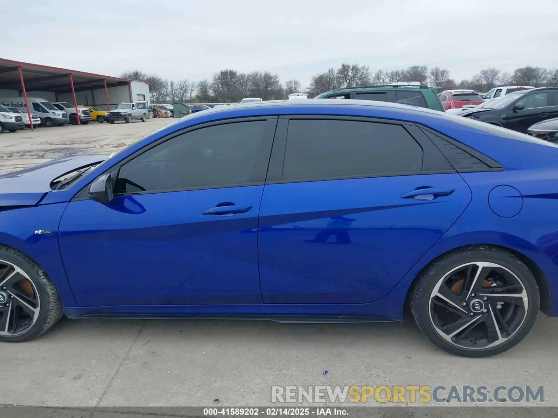 14 fotografías del automóvil dañado KMHLR4AF1PU423570 HYUNDAI ELANTRA 2023