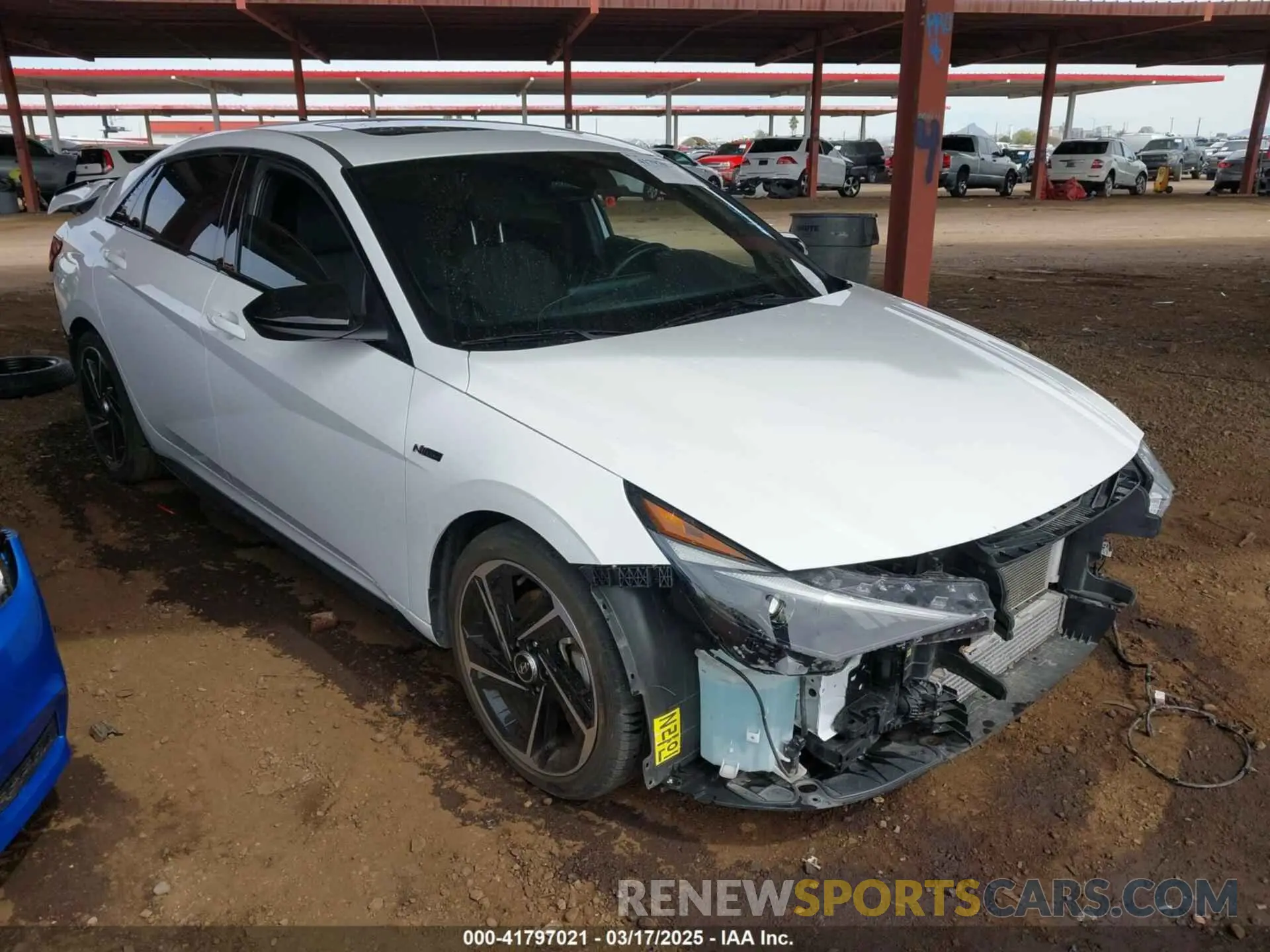 1 fotografías del automóvil dañado KMHLR4AF1PU608279 HYUNDAI ELANTRA 2023