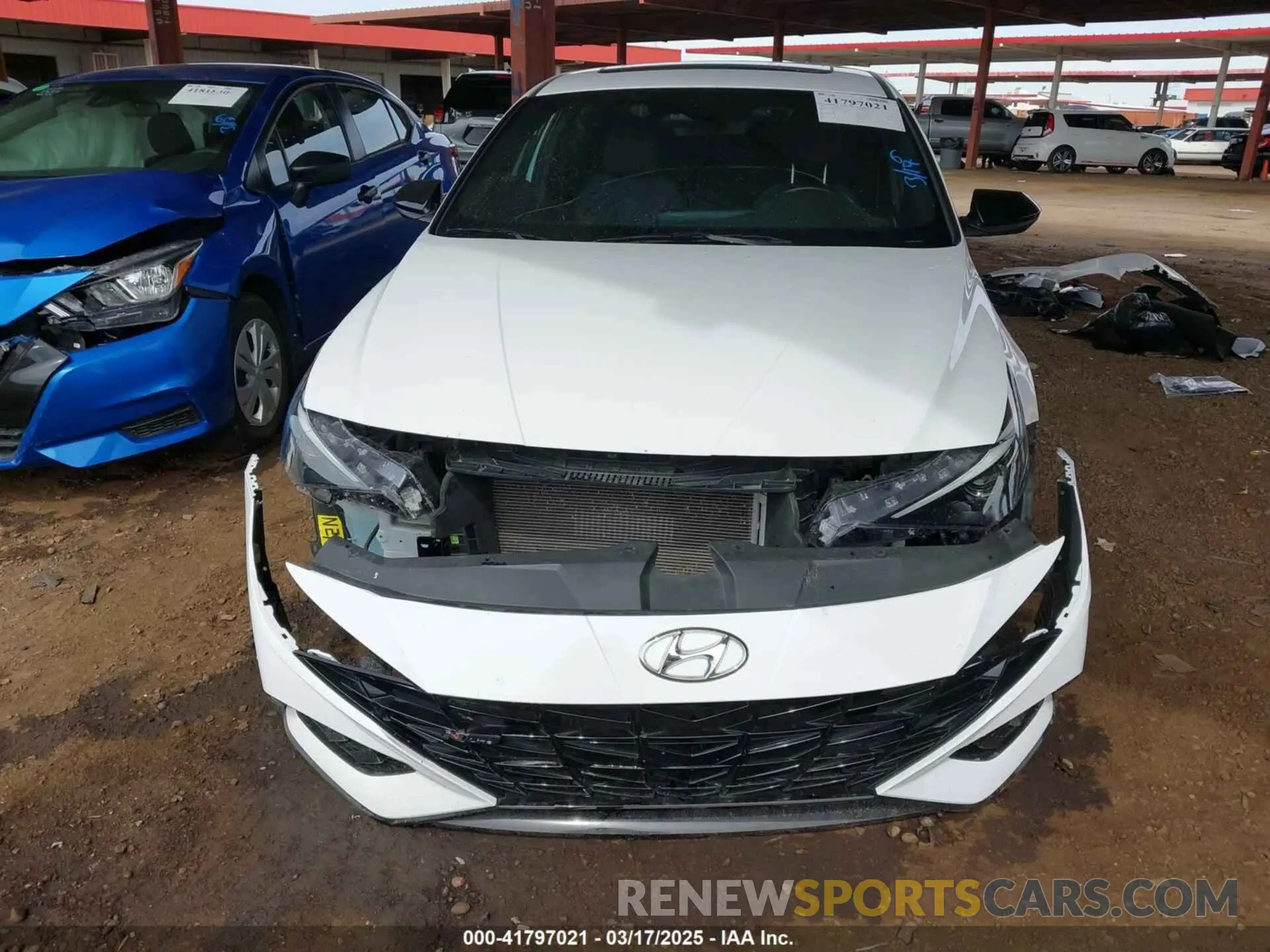 11 fotografías del automóvil dañado KMHLR4AF1PU608279 HYUNDAI ELANTRA 2023