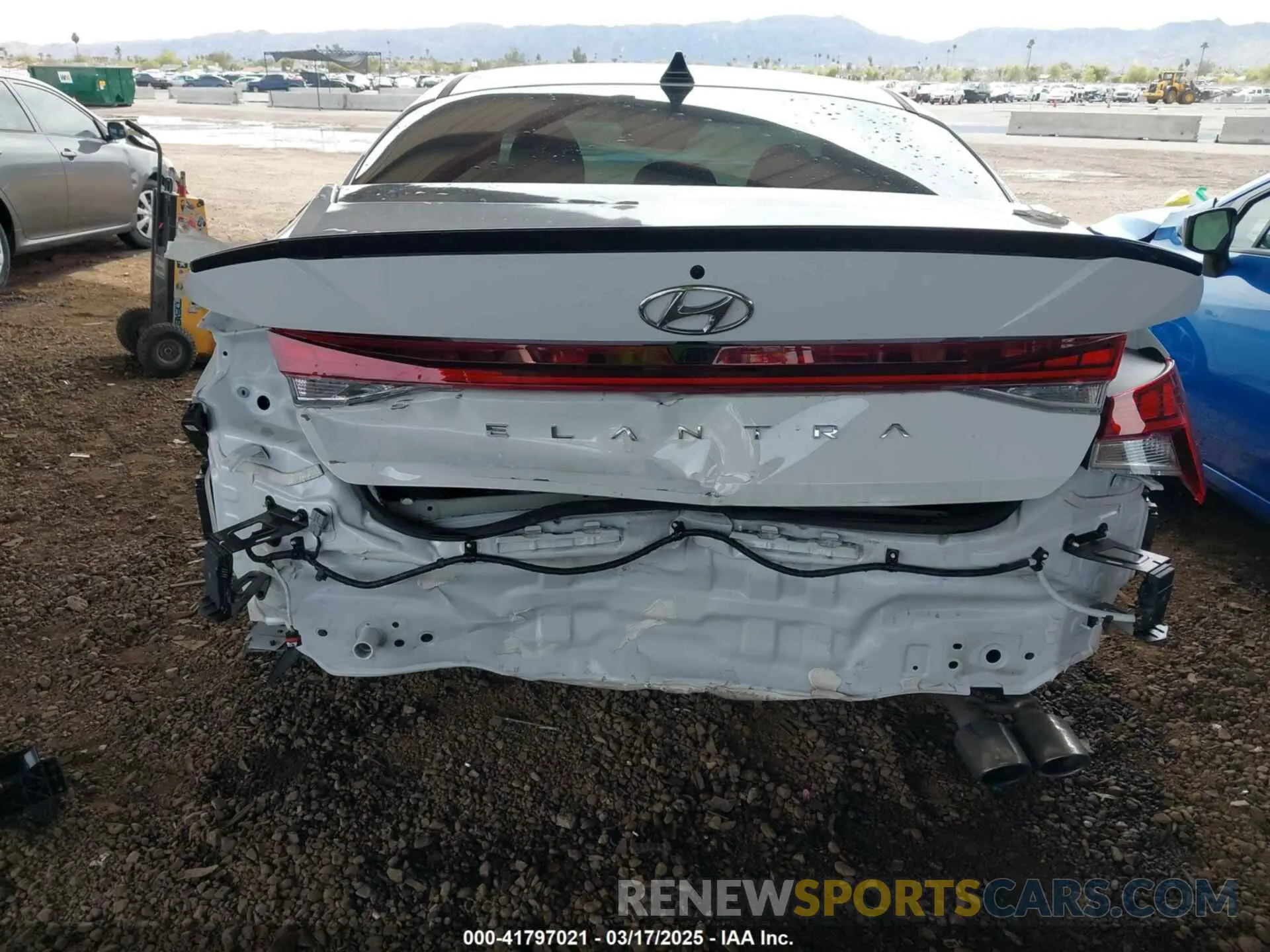 16 fotografías del automóvil dañado KMHLR4AF1PU608279 HYUNDAI ELANTRA 2023