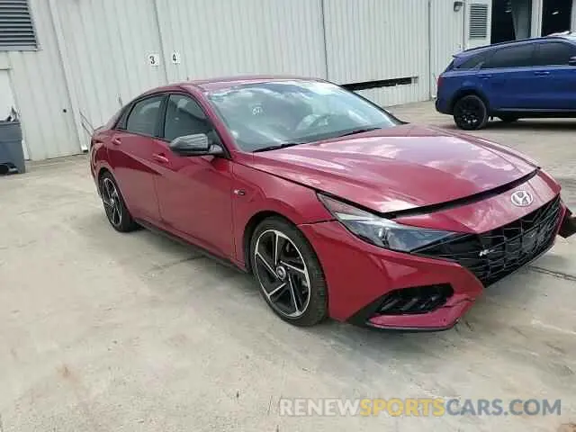 13 fotografías del automóvil dañado KMHLR4AF2PU512371 HYUNDAI ELANTRA 2023