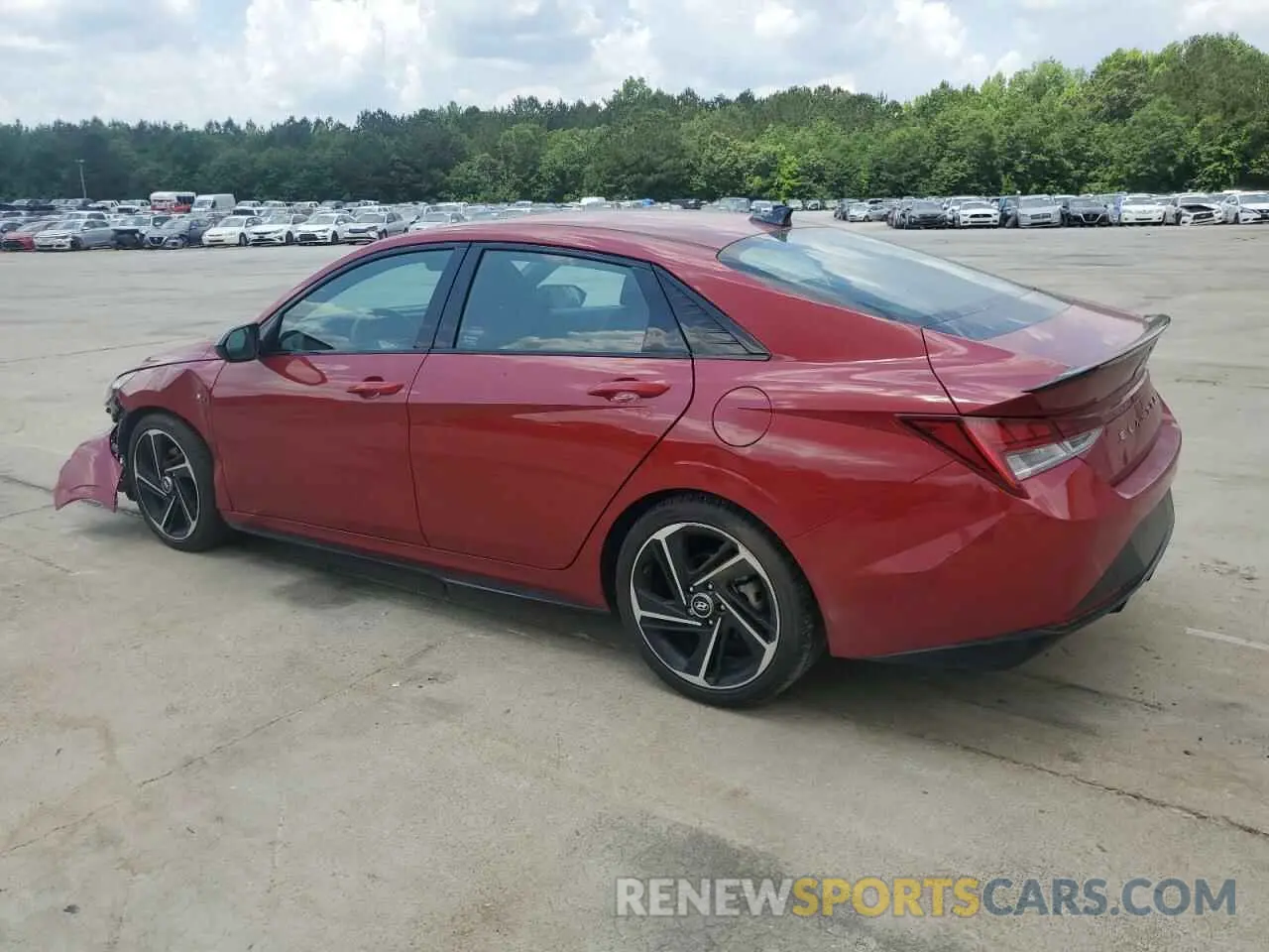 2 fotografías del automóvil dañado KMHLR4AF2PU512371 HYUNDAI ELANTRA 2023