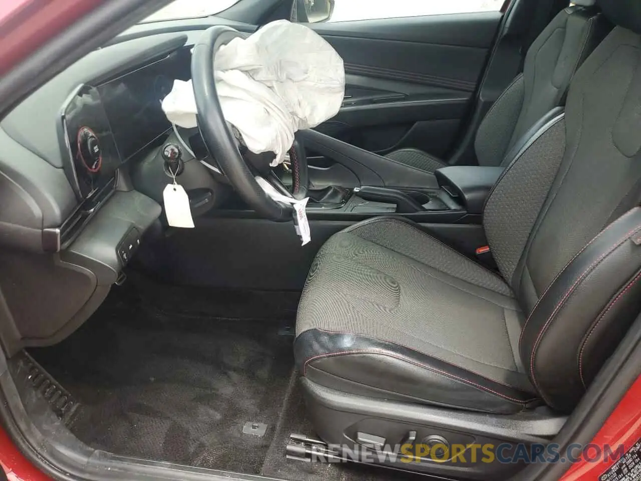 7 fotografías del automóvil dañado KMHLR4AF2PU512371 HYUNDAI ELANTRA 2023