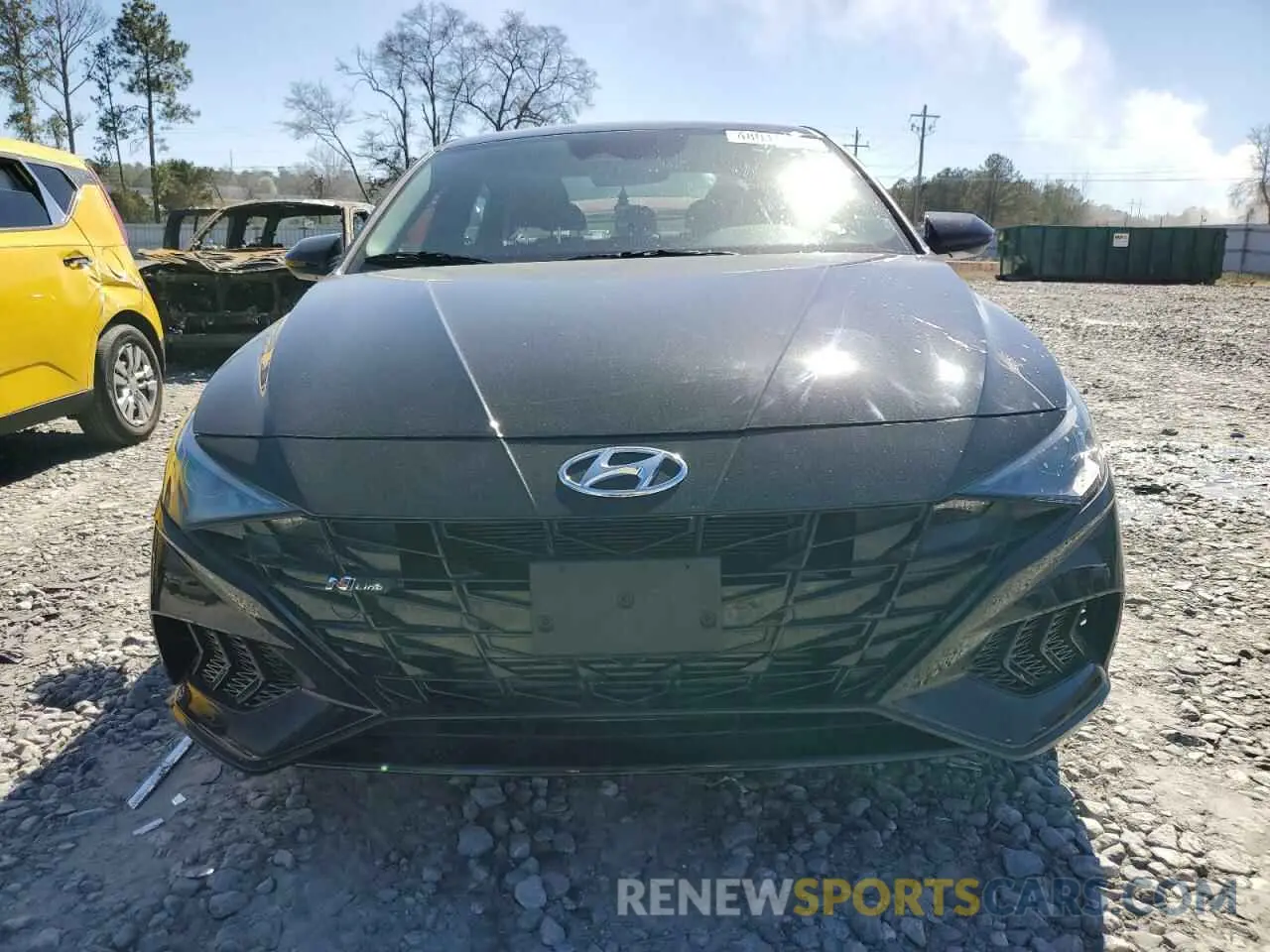 5 fotografías del automóvil dañado KMHLR4AF4PU521296 HYUNDAI ELANTRA 2023