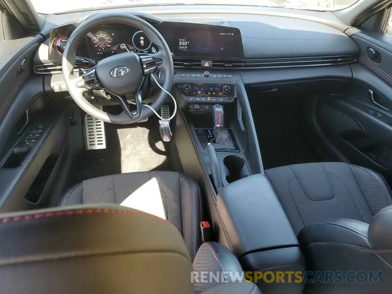 8 fotografías del automóvil dañado KMHLR4AF4PU521296 HYUNDAI ELANTRA 2023