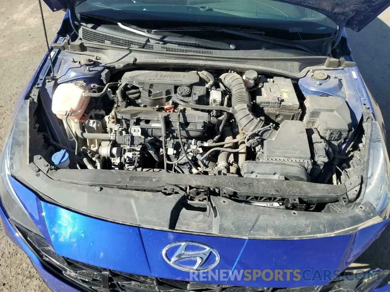11 fotografías del automóvil dañado KMHLR4AF4PU538275 HYUNDAI ELANTRA 2023