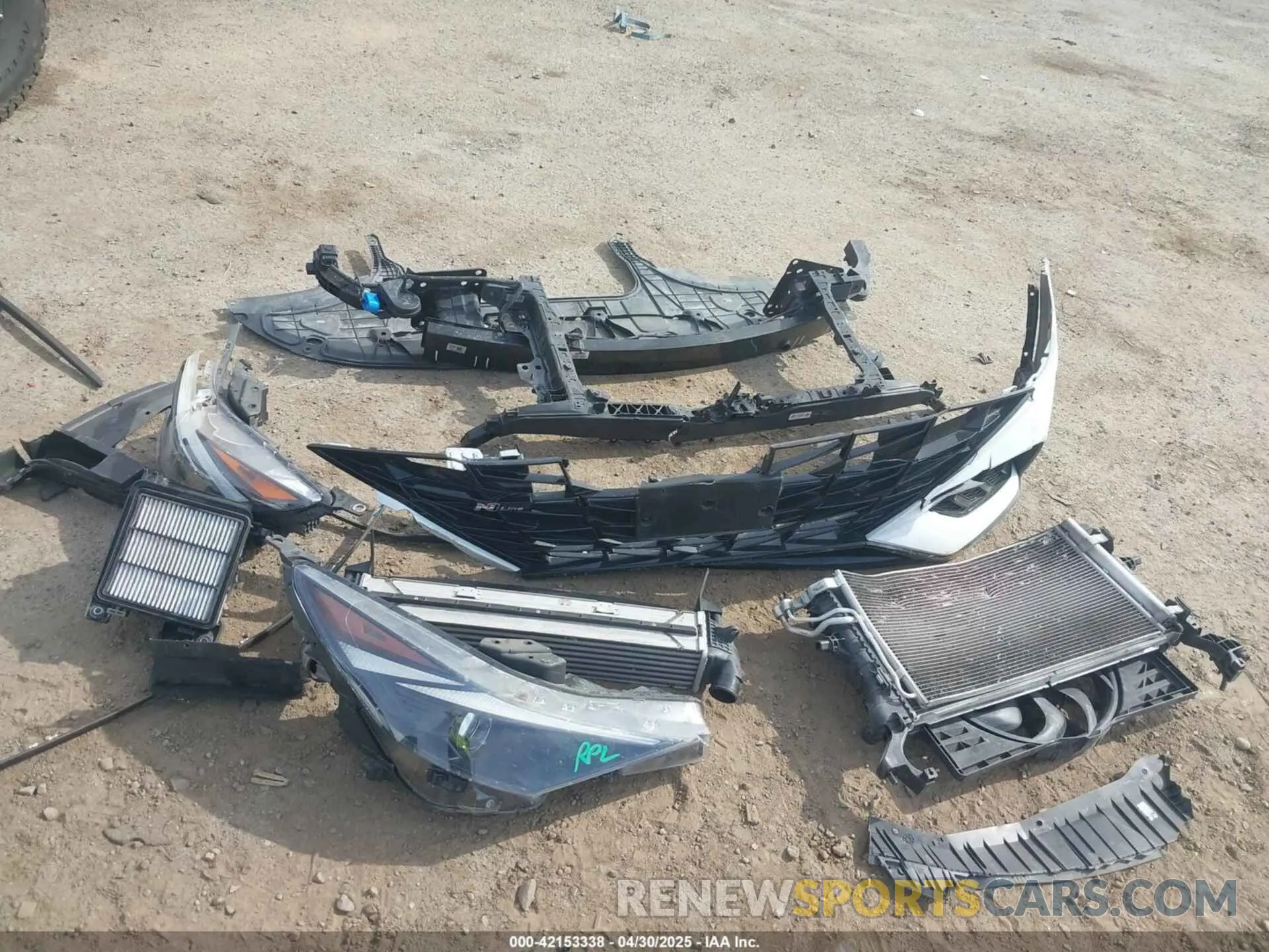 12 fotografías del automóvil dañado KMHLR4AF5PU377340 HYUNDAI ELANTRA 2023