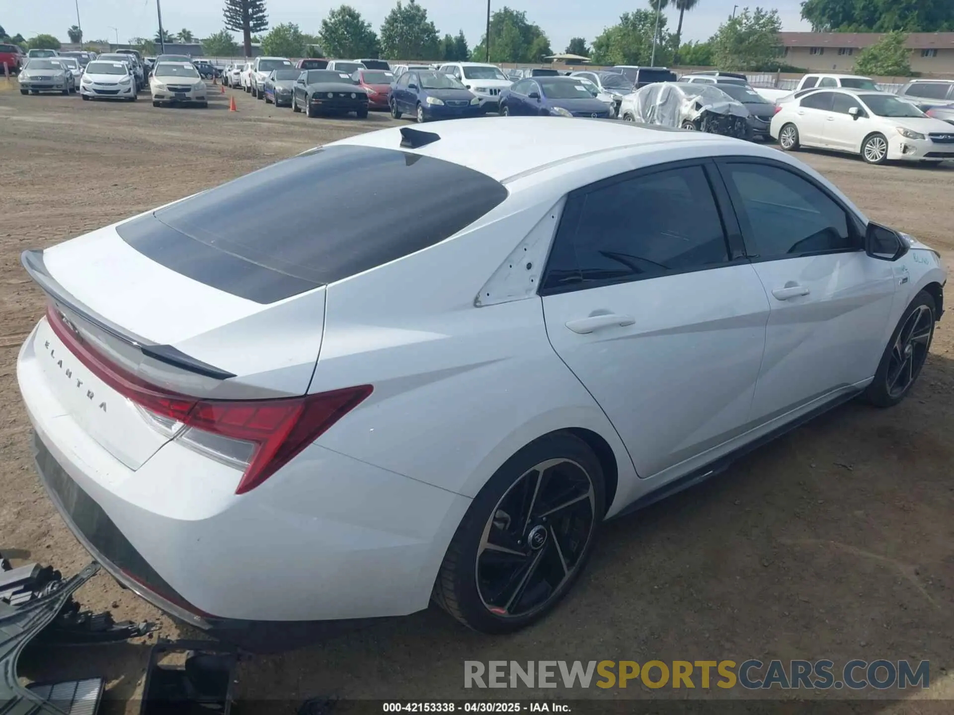 4 fotografías del automóvil dañado KMHLR4AF5PU377340 HYUNDAI ELANTRA 2023