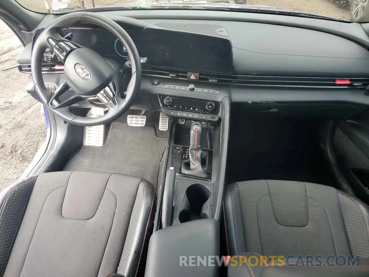 8 fotografías del automóvil dañado KMHLR4AF5PU493170 HYUNDAI ELANTRA 2023