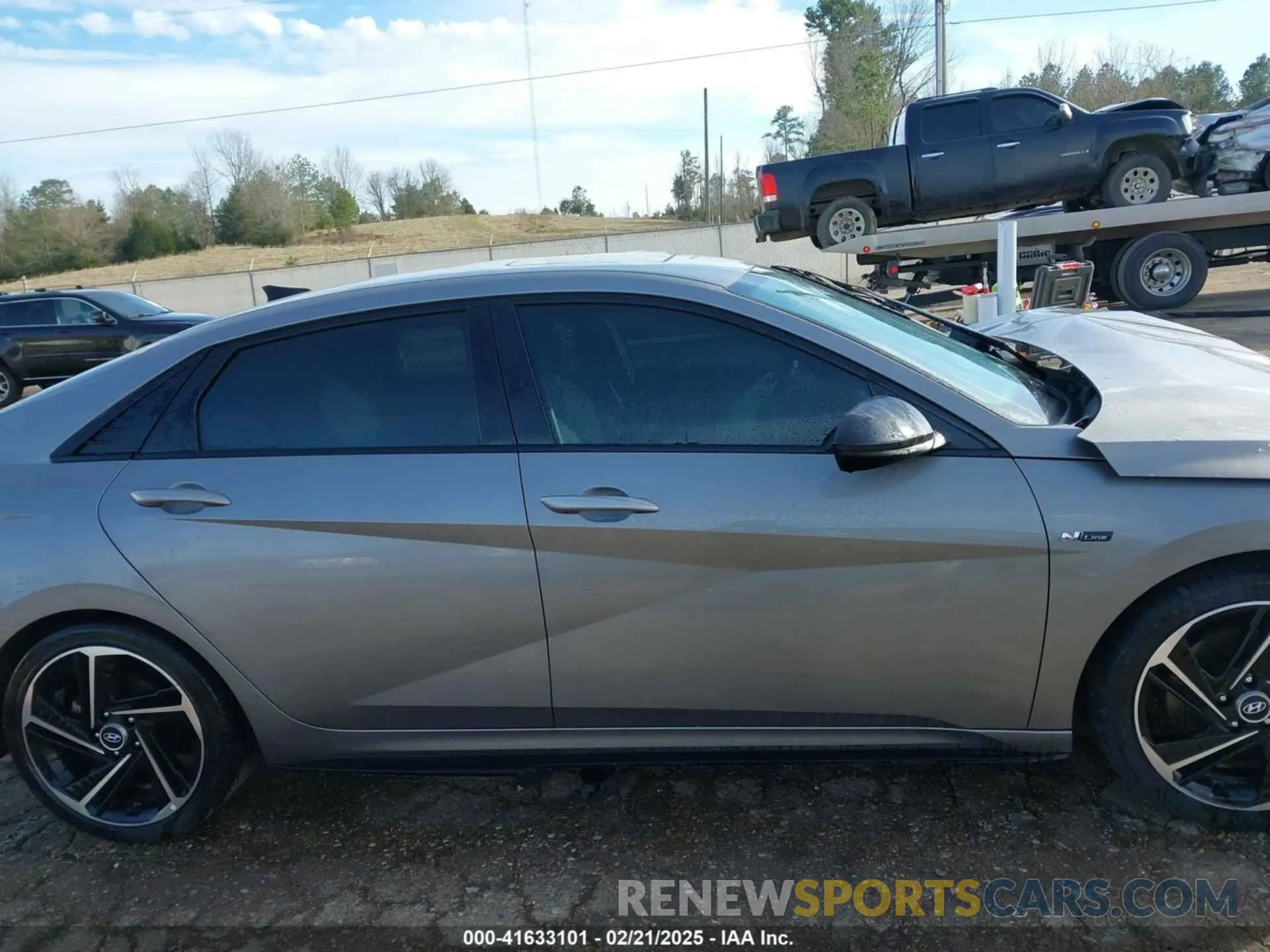 14 fotografías del automóvil dañado KMHLR4AF6PU514088 HYUNDAI ELANTRA 2023