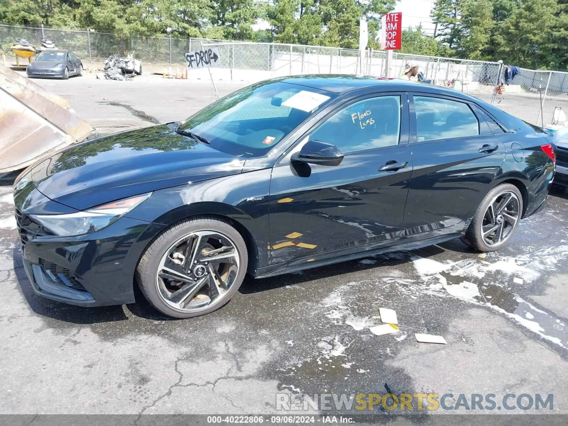 2 fotografías del automóvil dañado KMHLR4AF6PU612070 HYUNDAI ELANTRA 2023