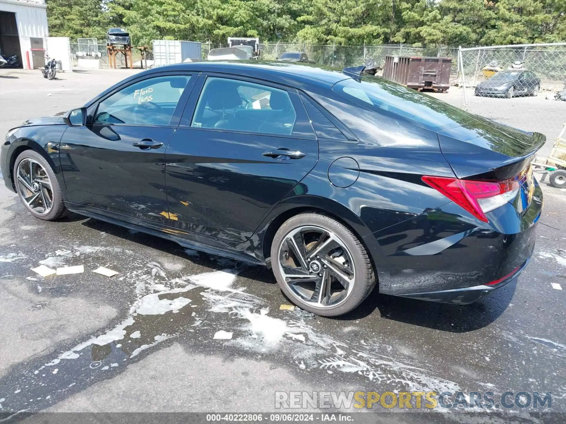 3 fotografías del automóvil dañado KMHLR4AF6PU612070 HYUNDAI ELANTRA 2023