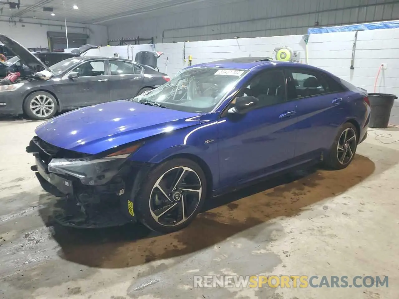 1 fotografías del automóvil dañado KMHLR4AF6PU628978 HYUNDAI ELANTRA 2023
