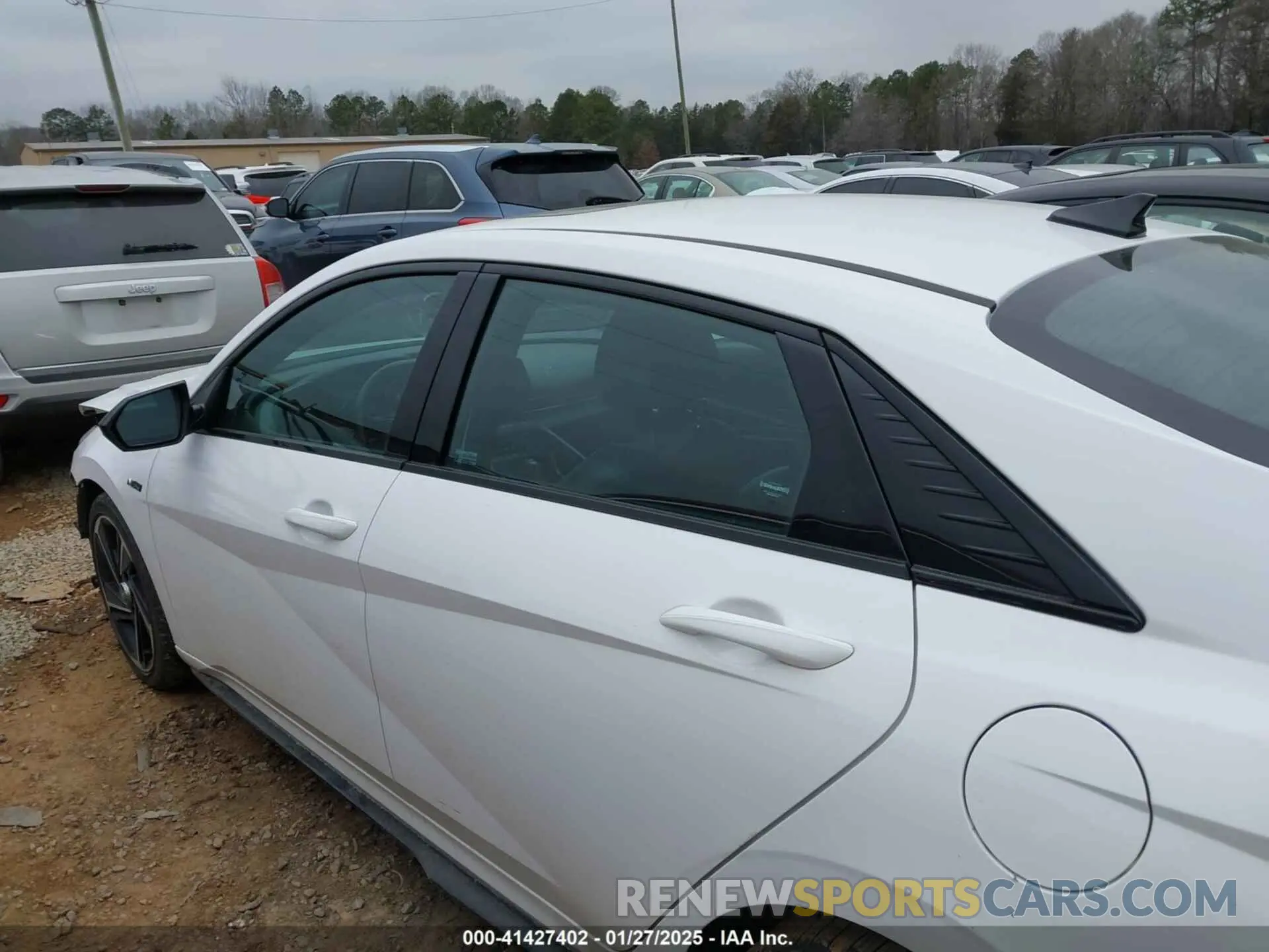 14 fotografías del automóvil dañado KMHLR4AF7PU571531 HYUNDAI ELANTRA 2023