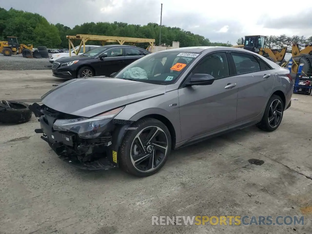 1 fotografías del automóvil dañado KMHLR4AF7PU594548 HYUNDAI ELANTRA 2023