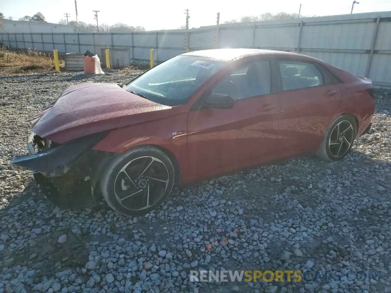 1 fotografías del automóvil dañado KMHLR4AF8PU442990 HYUNDAI ELANTRA 2023