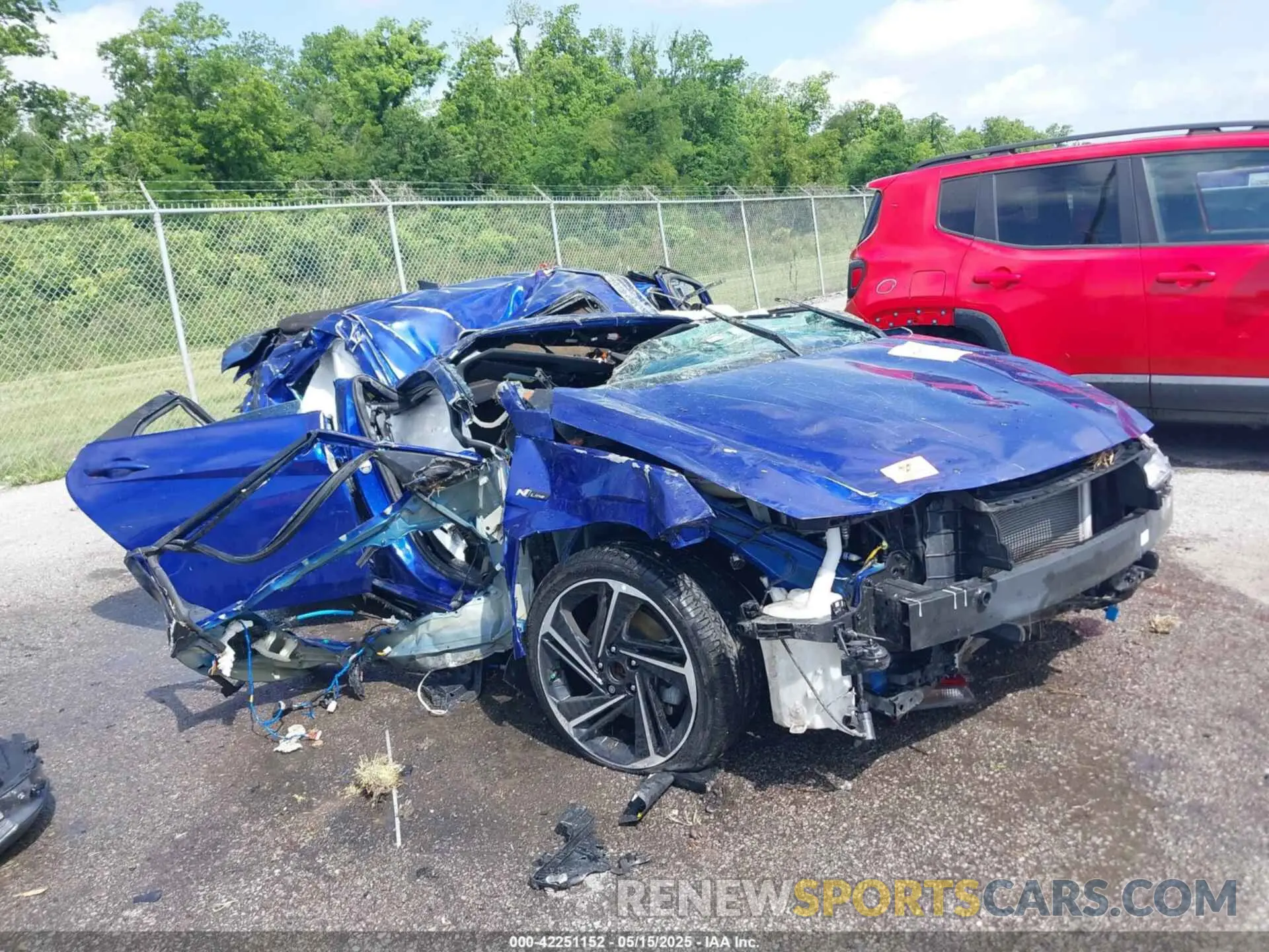 1 fotografías del automóvil dañado KMHLR4AF8PU502511 HYUNDAI ELANTRA 2023