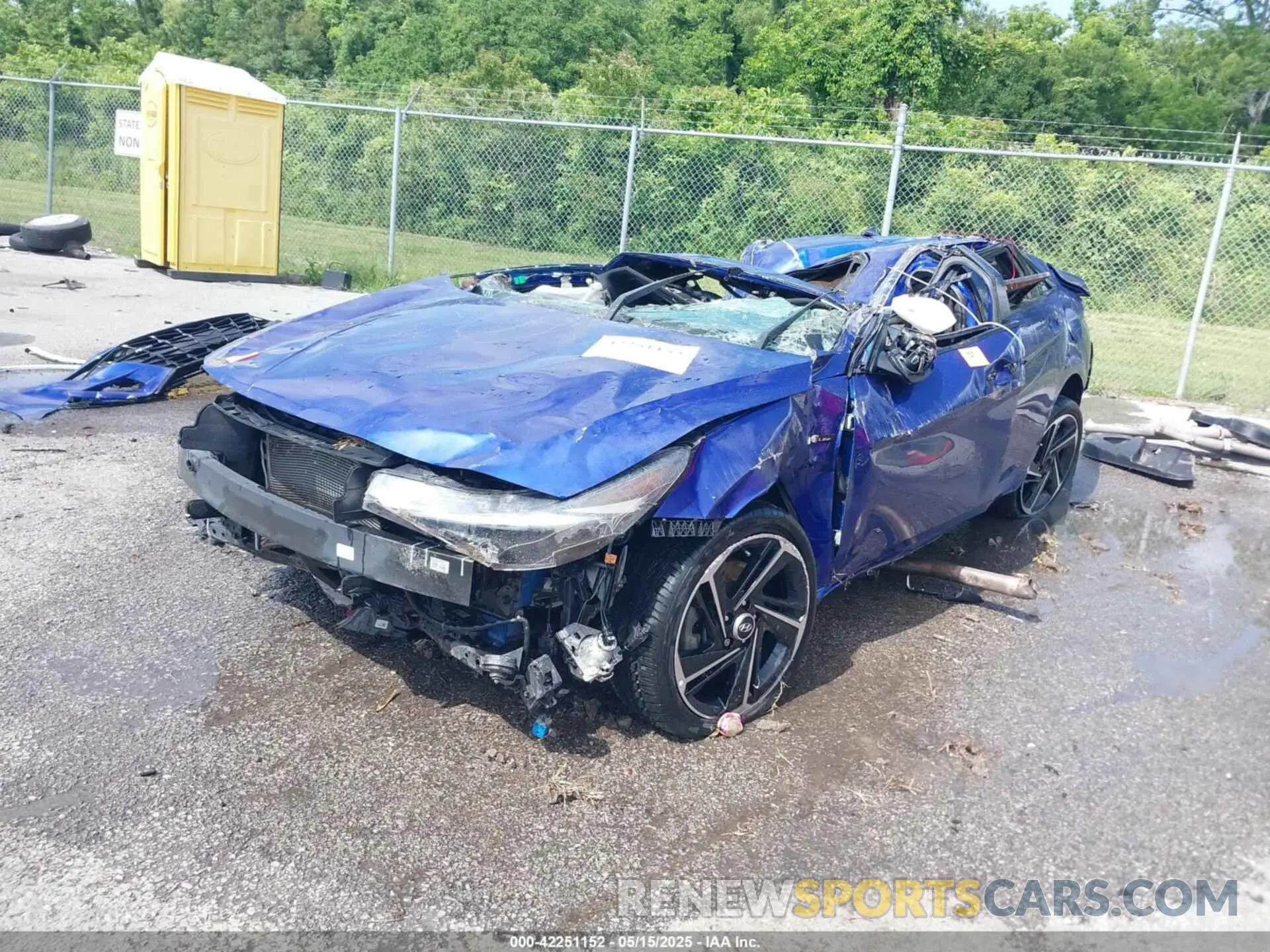 2 fotografías del automóvil dañado KMHLR4AF8PU502511 HYUNDAI ELANTRA 2023