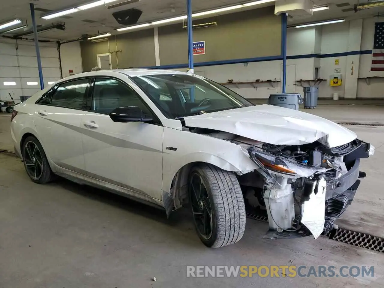 4 fotografías del automóvil dañado KMHLR4AF8PU542426 HYUNDAI ELANTRA 2023