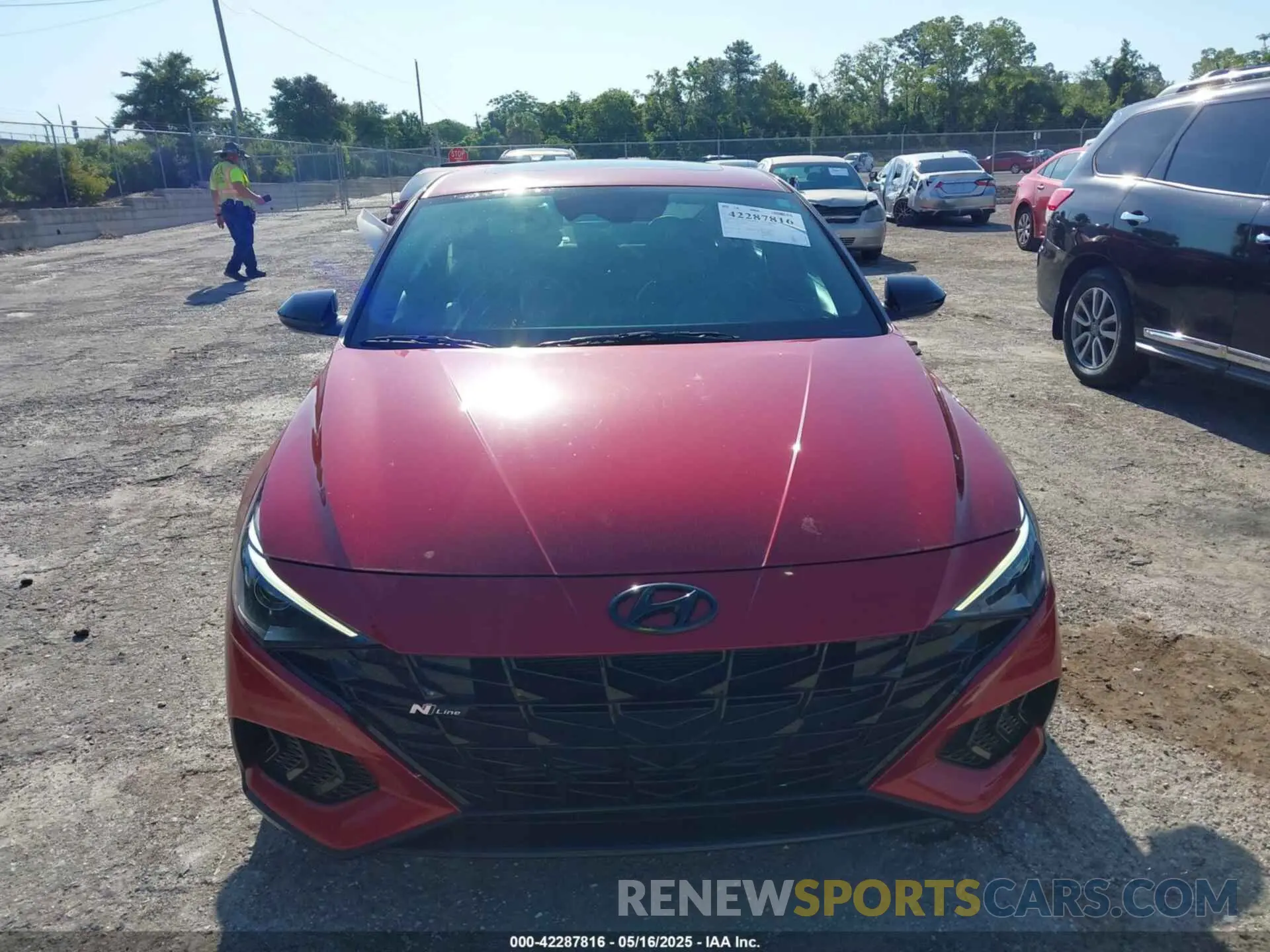 12 fotografías del automóvil dañado KMHLR4AF9PU496055 HYUNDAI ELANTRA 2023