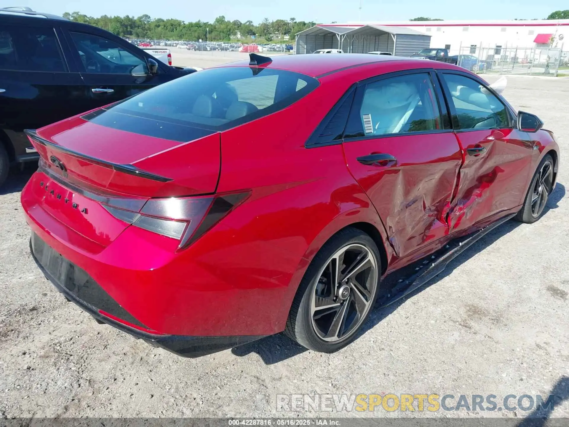 4 fotografías del automóvil dañado KMHLR4AF9PU496055 HYUNDAI ELANTRA 2023
