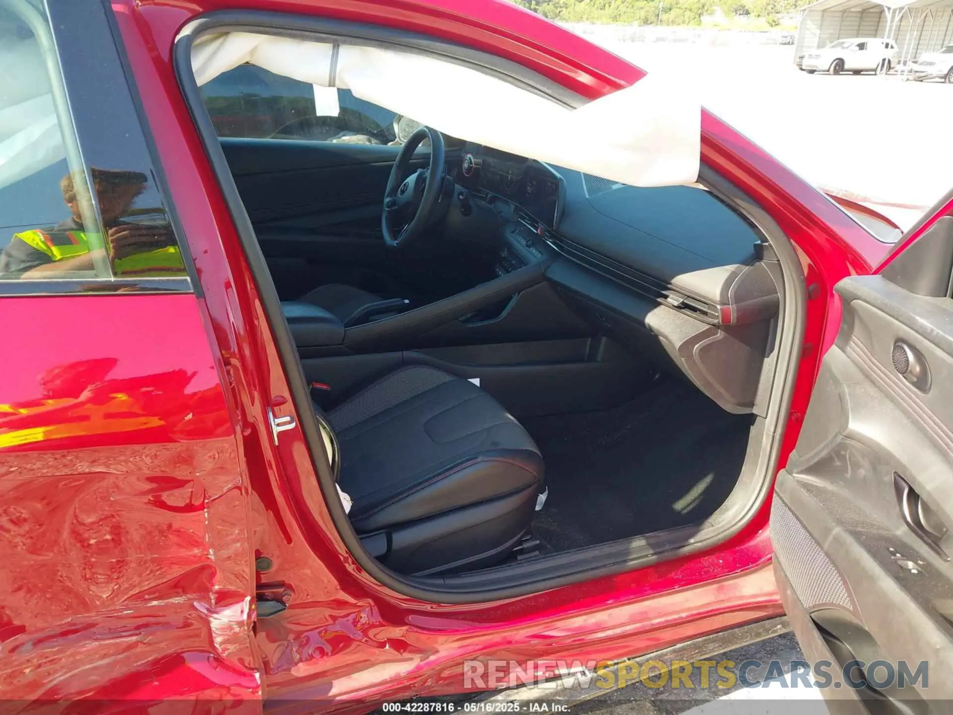 5 fotografías del automóvil dañado KMHLR4AF9PU496055 HYUNDAI ELANTRA 2023