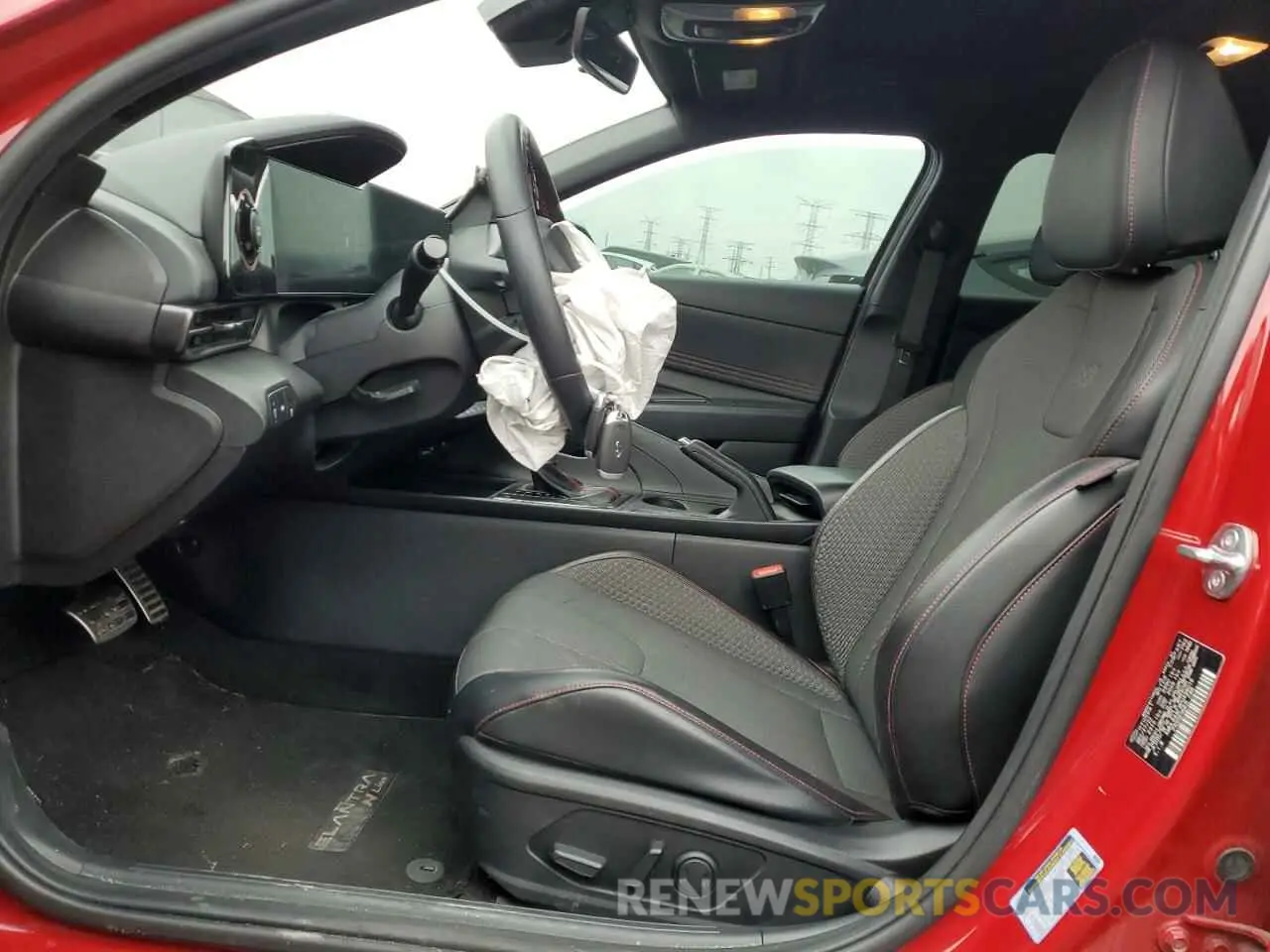 7 fotografías del automóvil dañado KMHLR4AF9PU498016 HYUNDAI ELANTRA 2023