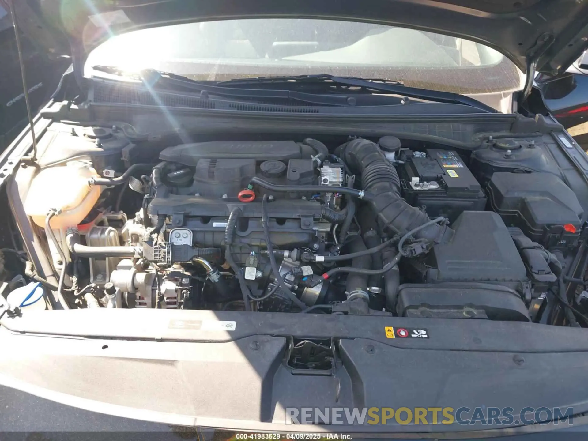 10 fotografías del automóvil dañado KMHLR4AF9PU517535 HYUNDAI ELANTRA 2023