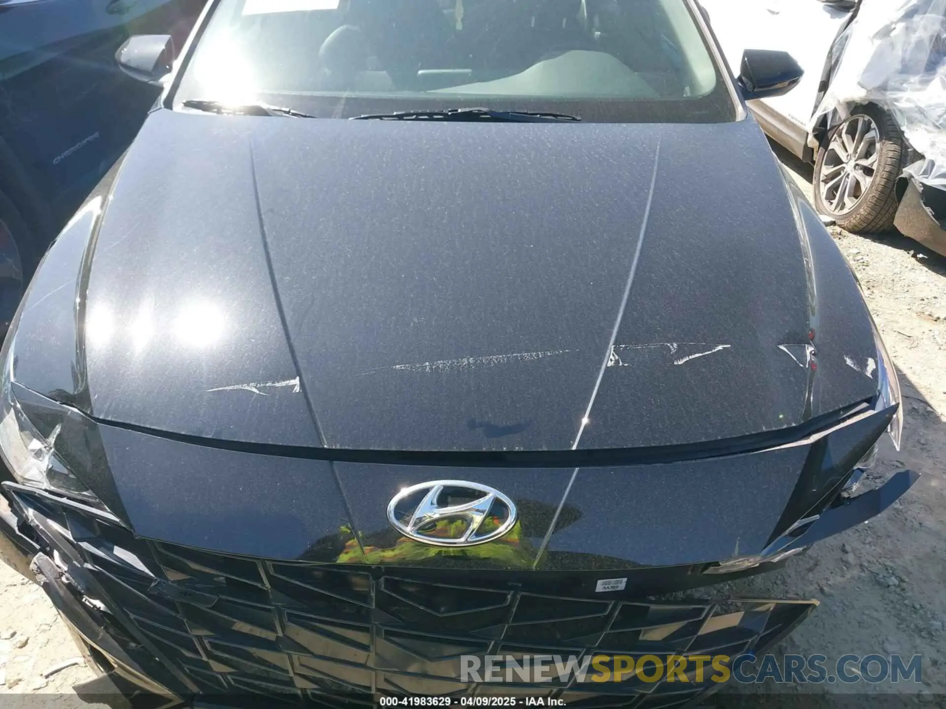 12 fotografías del automóvil dañado KMHLR4AF9PU517535 HYUNDAI ELANTRA 2023