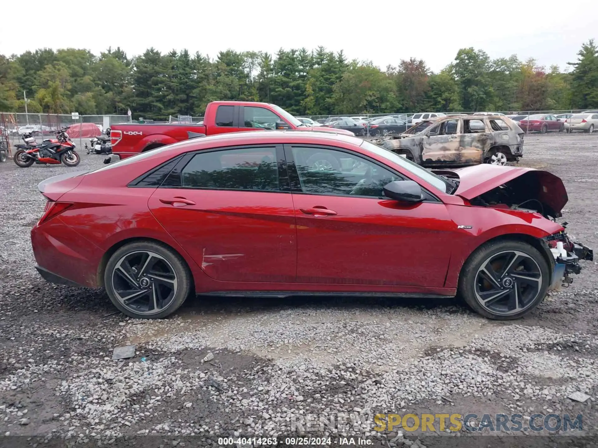 12 fotografías del automóvil dañado KMHLR4AF9PU608756 HYUNDAI ELANTRA 2023