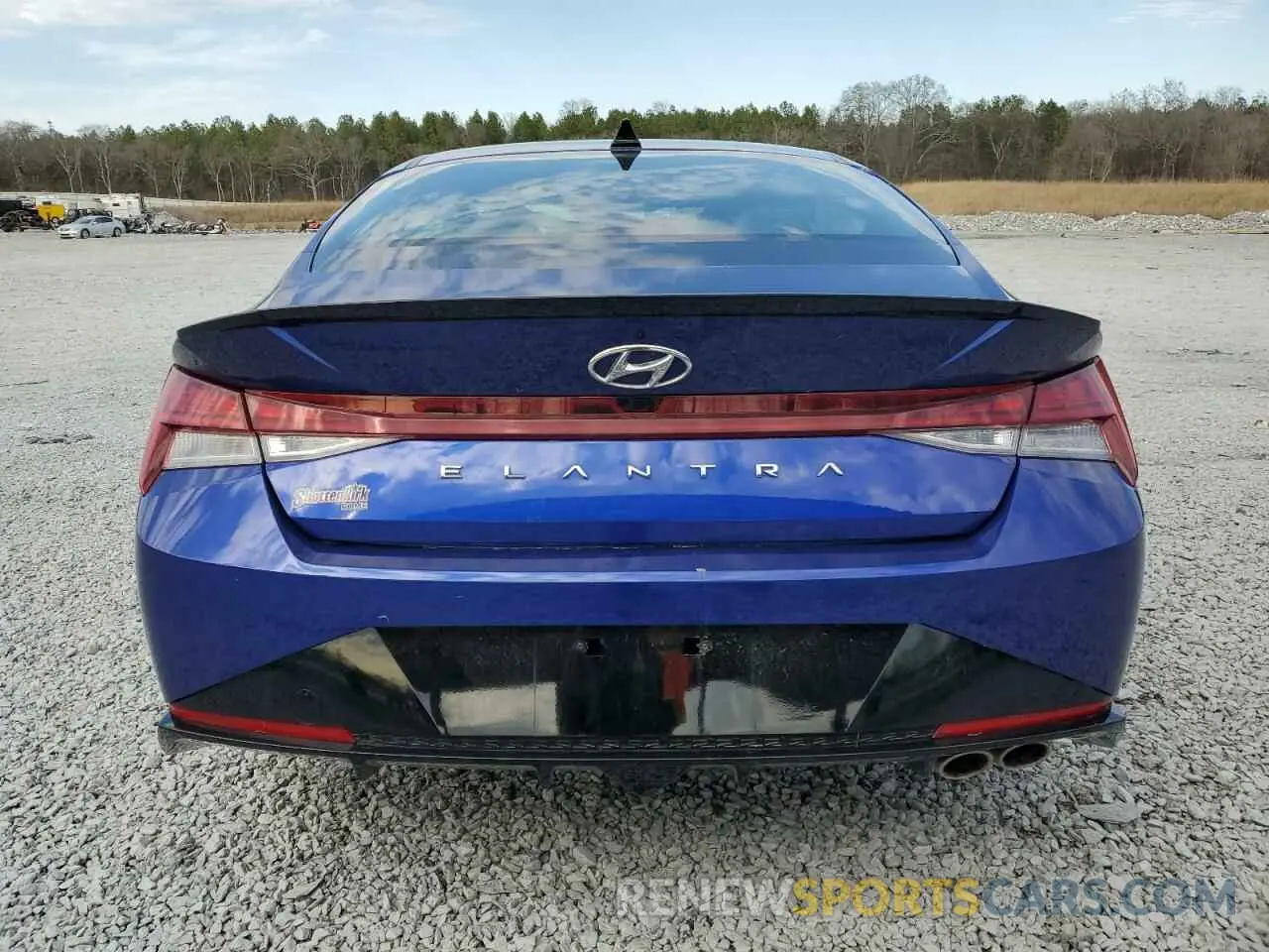 6 fotografías del automóvil dañado KMHLR4AFXPU491124 HYUNDAI ELANTRA 2023