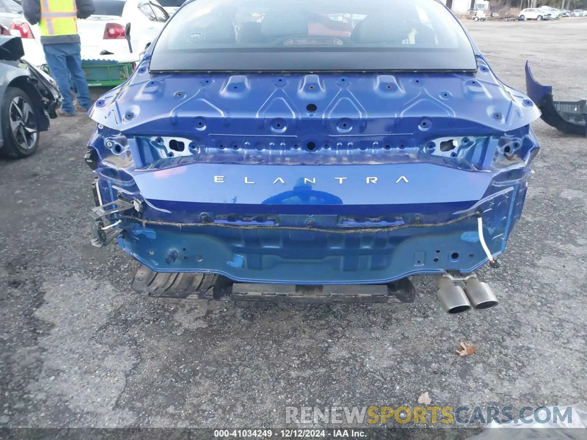 18 fotografías del automóvil dañado KMHLR4AFXPU577713 HYUNDAI ELANTRA 2023
