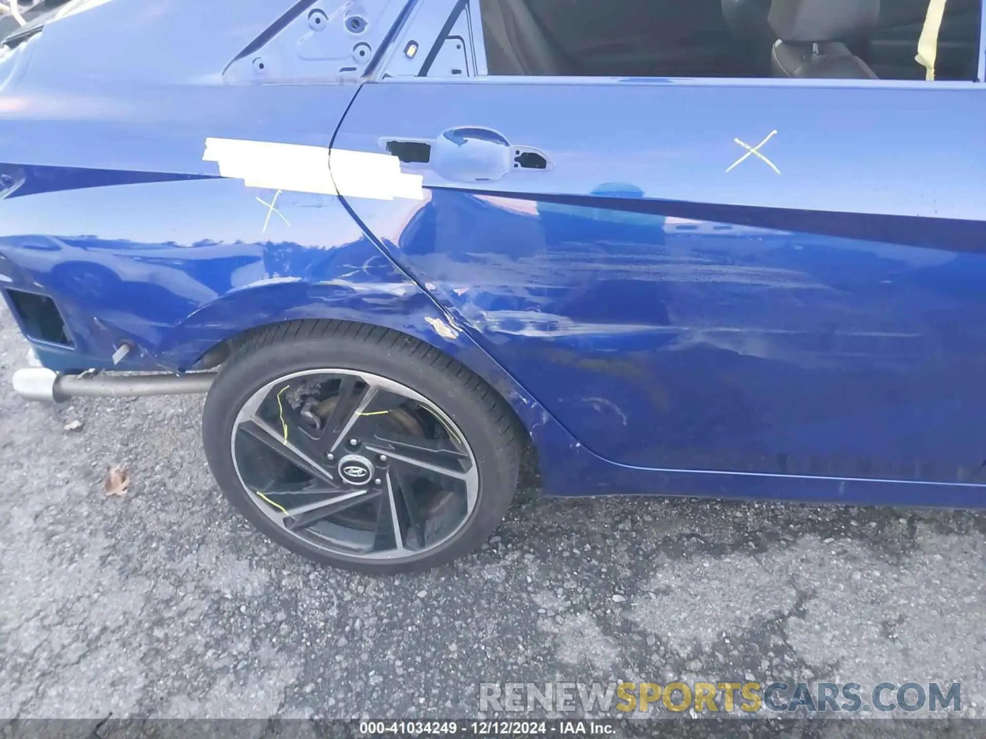 21 fotografías del automóvil dañado KMHLR4AFXPU577713 HYUNDAI ELANTRA 2023
