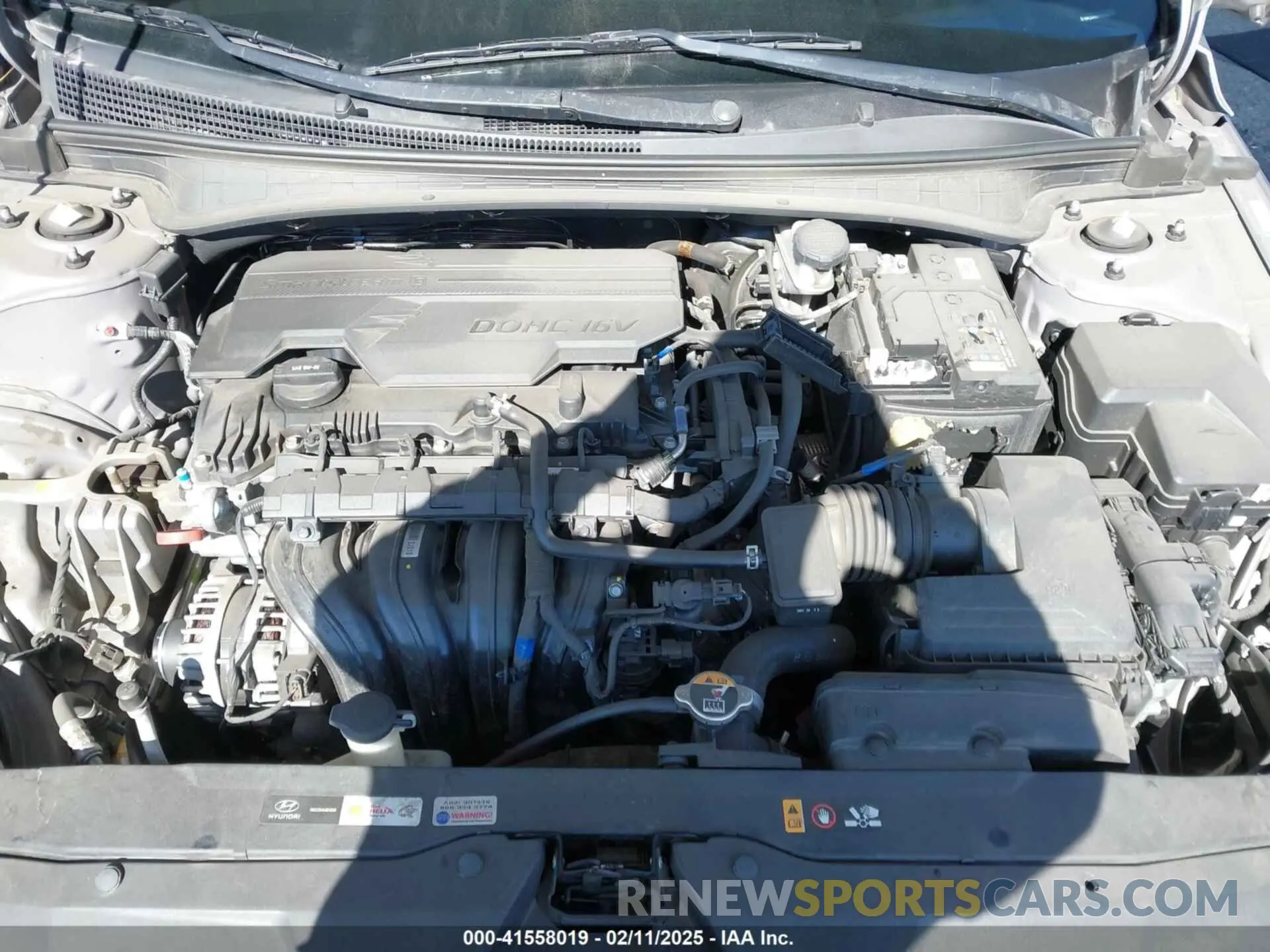 10 fotografías del automóvil dañado KMHLS4AG0PU473115 HYUNDAI ELANTRA 2023
