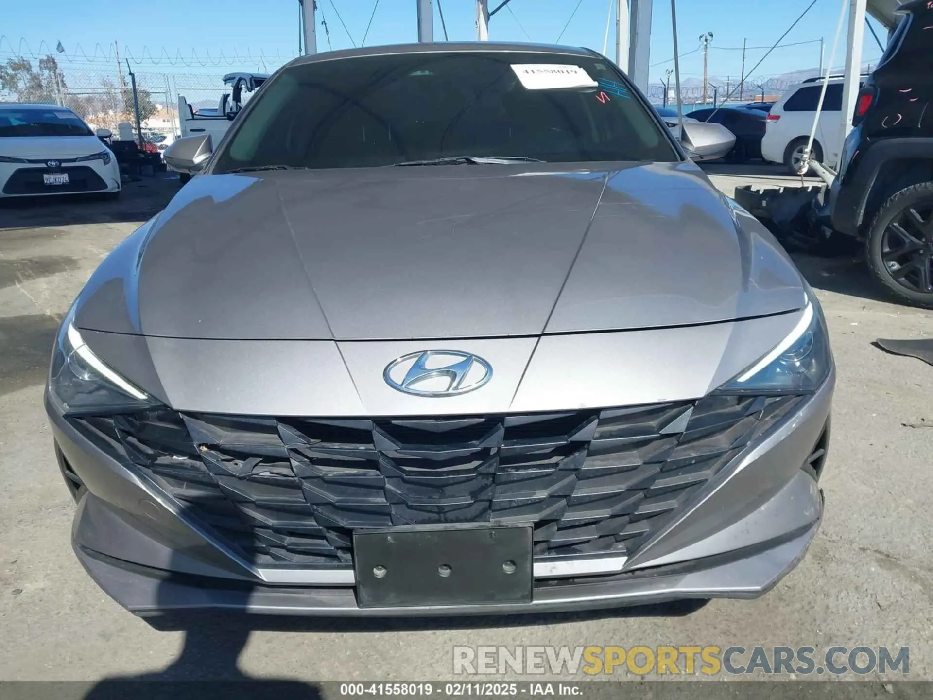12 fotografías del automóvil dañado KMHLS4AG0PU473115 HYUNDAI ELANTRA 2023