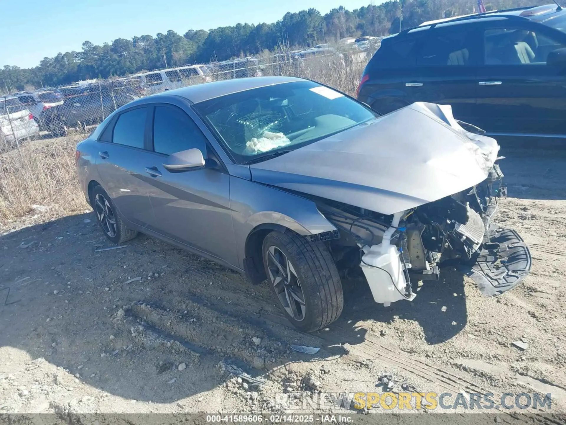 1 fotografías del automóvil dañado KMHLS4AG0PU483868 HYUNDAI ELANTRA 2023