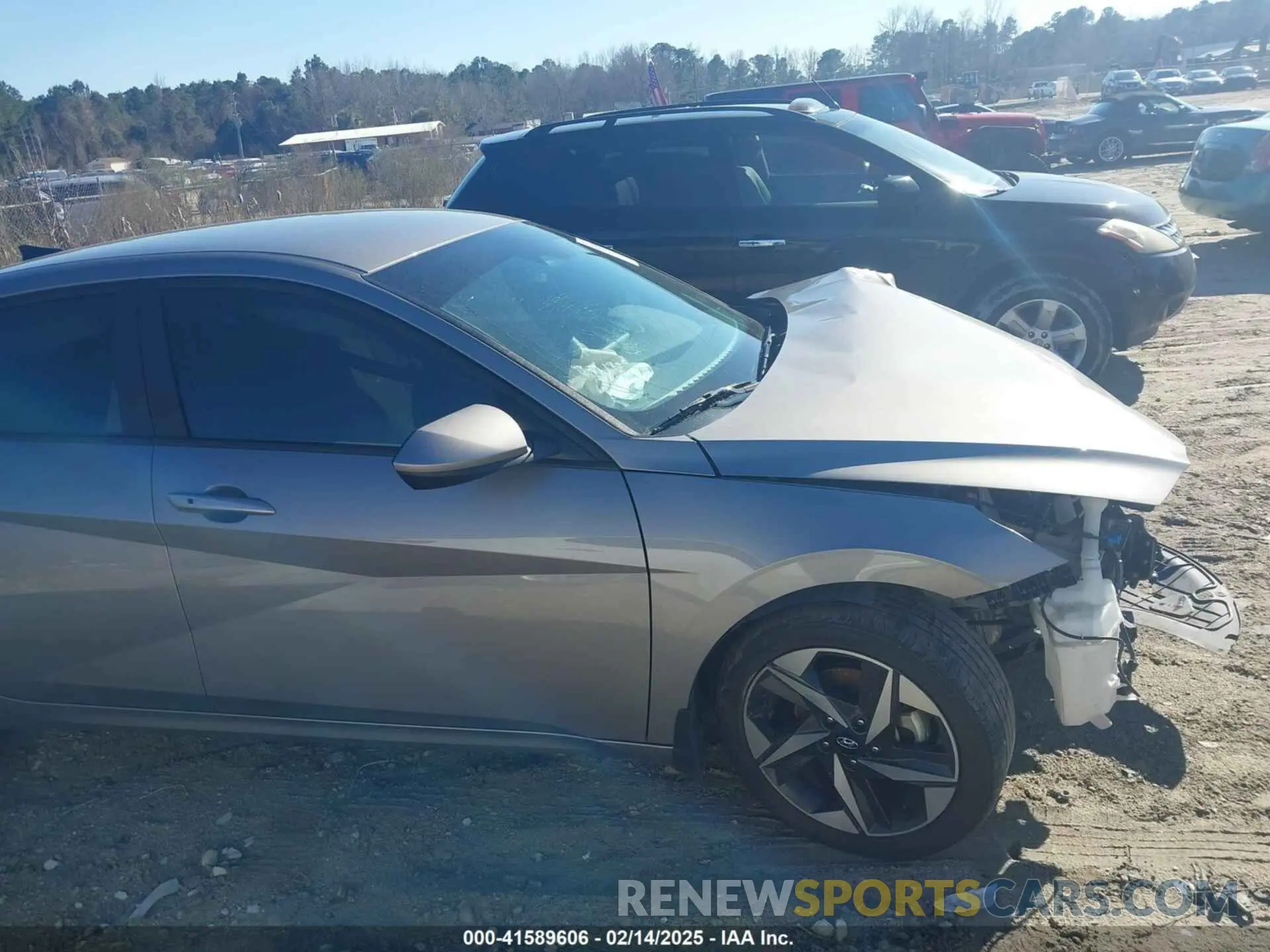 14 fotografías del automóvil dañado KMHLS4AG0PU483868 HYUNDAI ELANTRA 2023