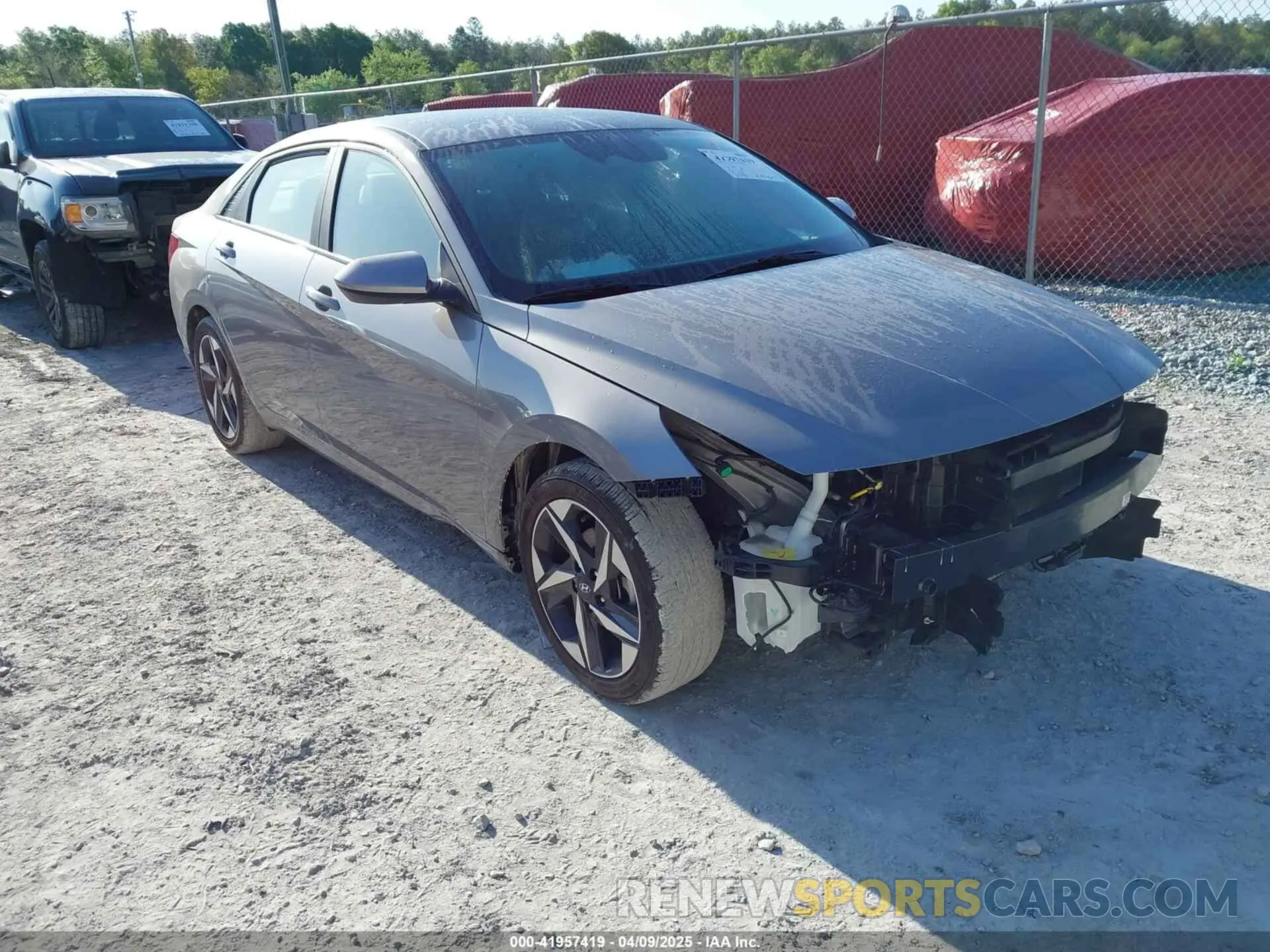 1 fotografías del automóvil dañado KMHLS4AG0PU510387 HYUNDAI ELANTRA 2023