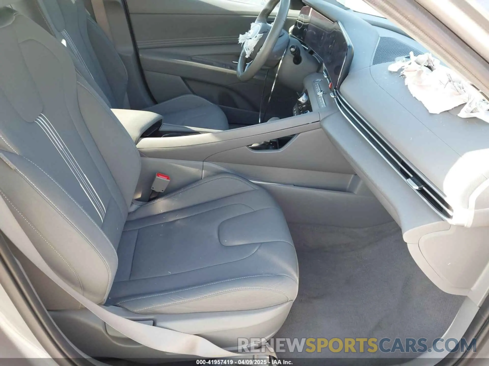 5 fotografías del automóvil dañado KMHLS4AG0PU510387 HYUNDAI ELANTRA 2023