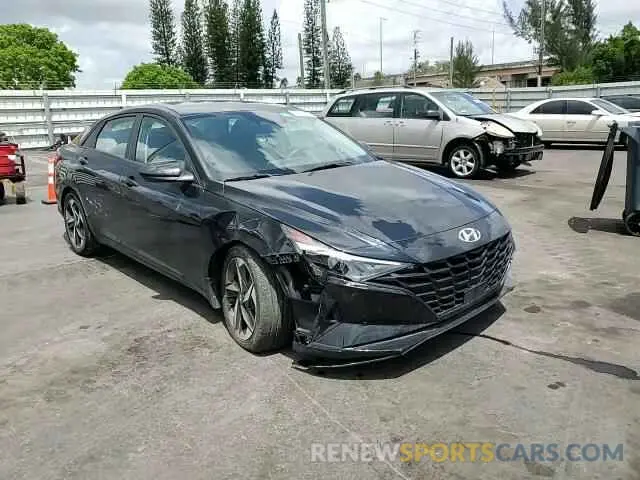 13 fotografías del automóvil dañado KMHLS4AG0PU562294 HYUNDAI ELANTRA 2023