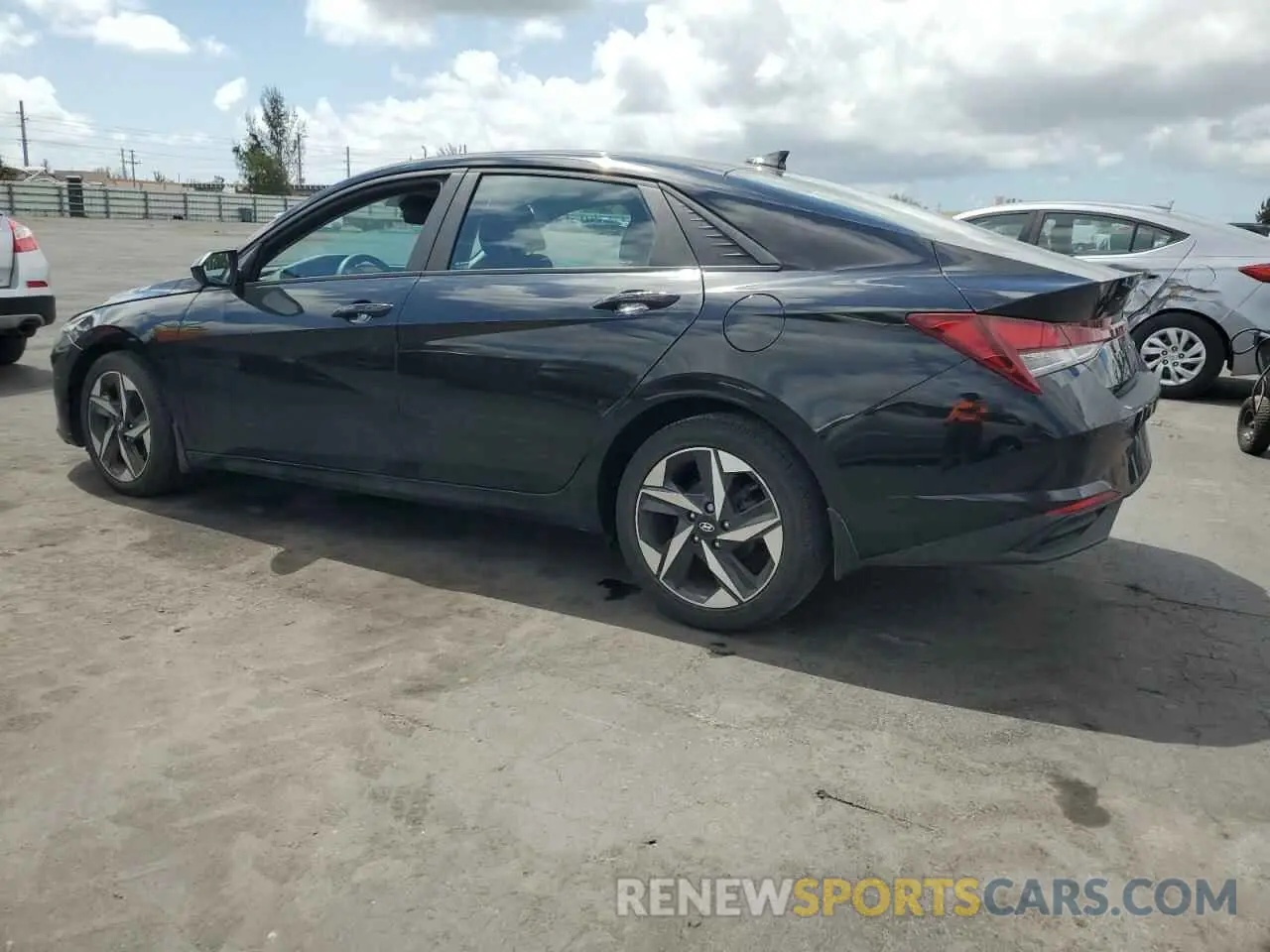 2 fotografías del automóvil dañado KMHLS4AG0PU562294 HYUNDAI ELANTRA 2023