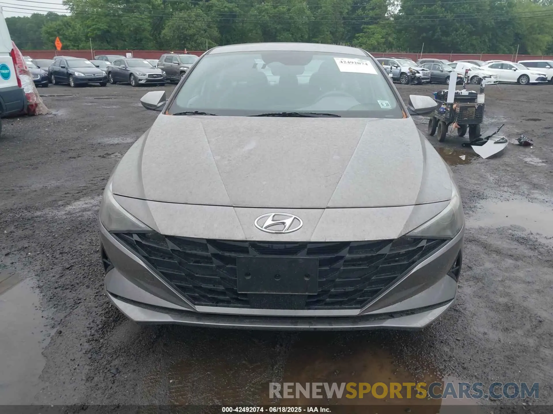 12 fotografías del automóvil dañado KMHLS4AG0PU571156 HYUNDAI ELANTRA 2023