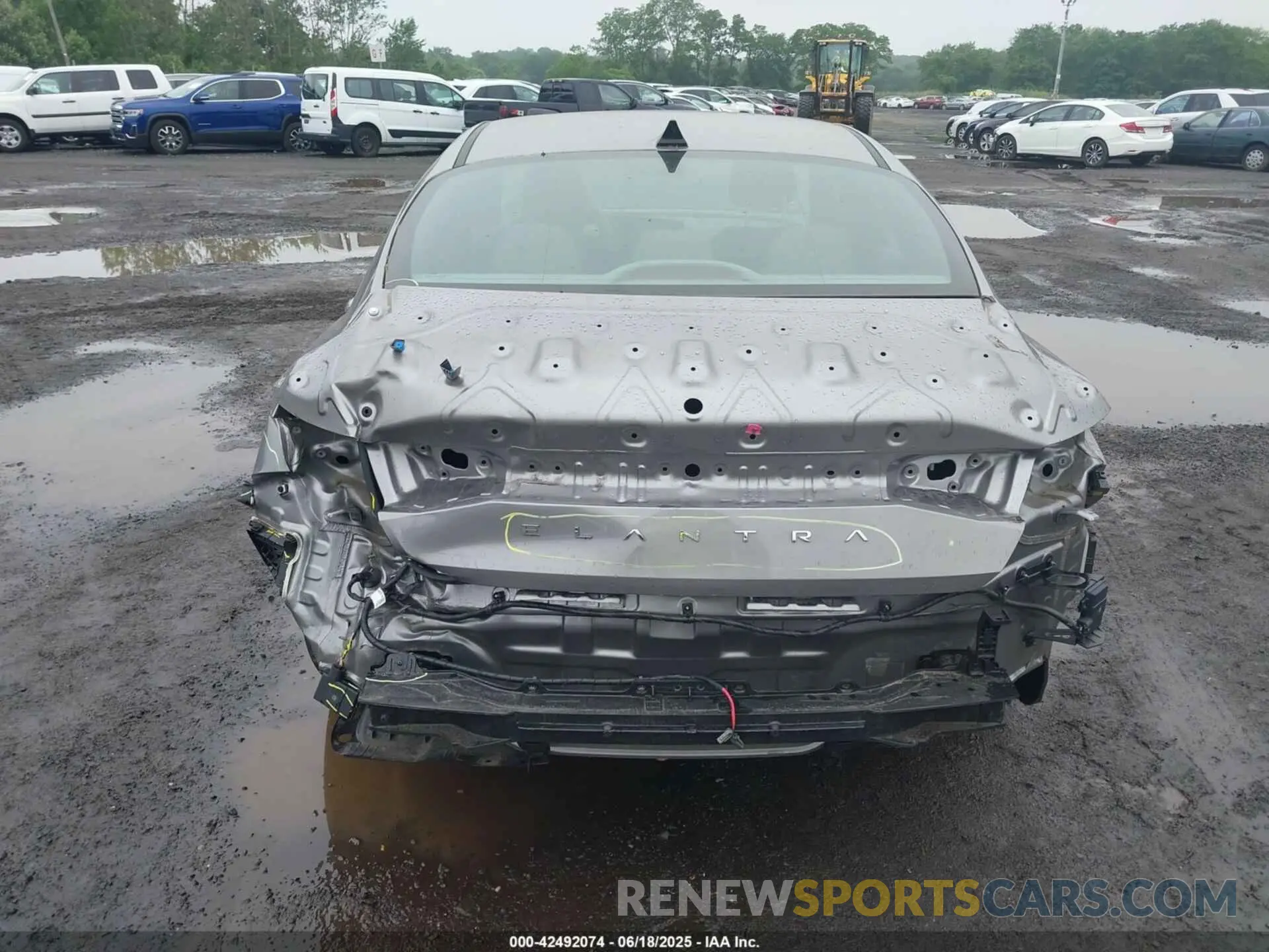 16 fotografías del automóvil dañado KMHLS4AG0PU571156 HYUNDAI ELANTRA 2023