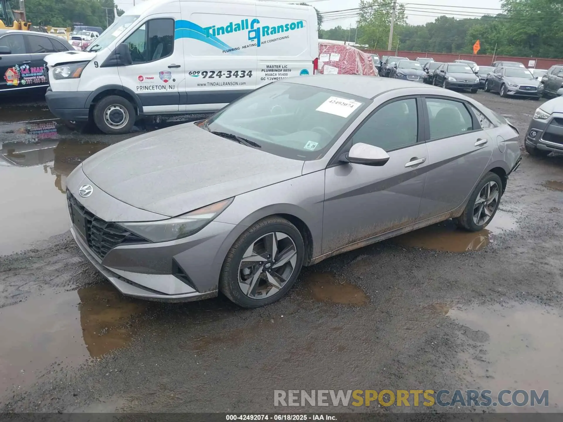 2 fotografías del automóvil dañado KMHLS4AG0PU571156 HYUNDAI ELANTRA 2023