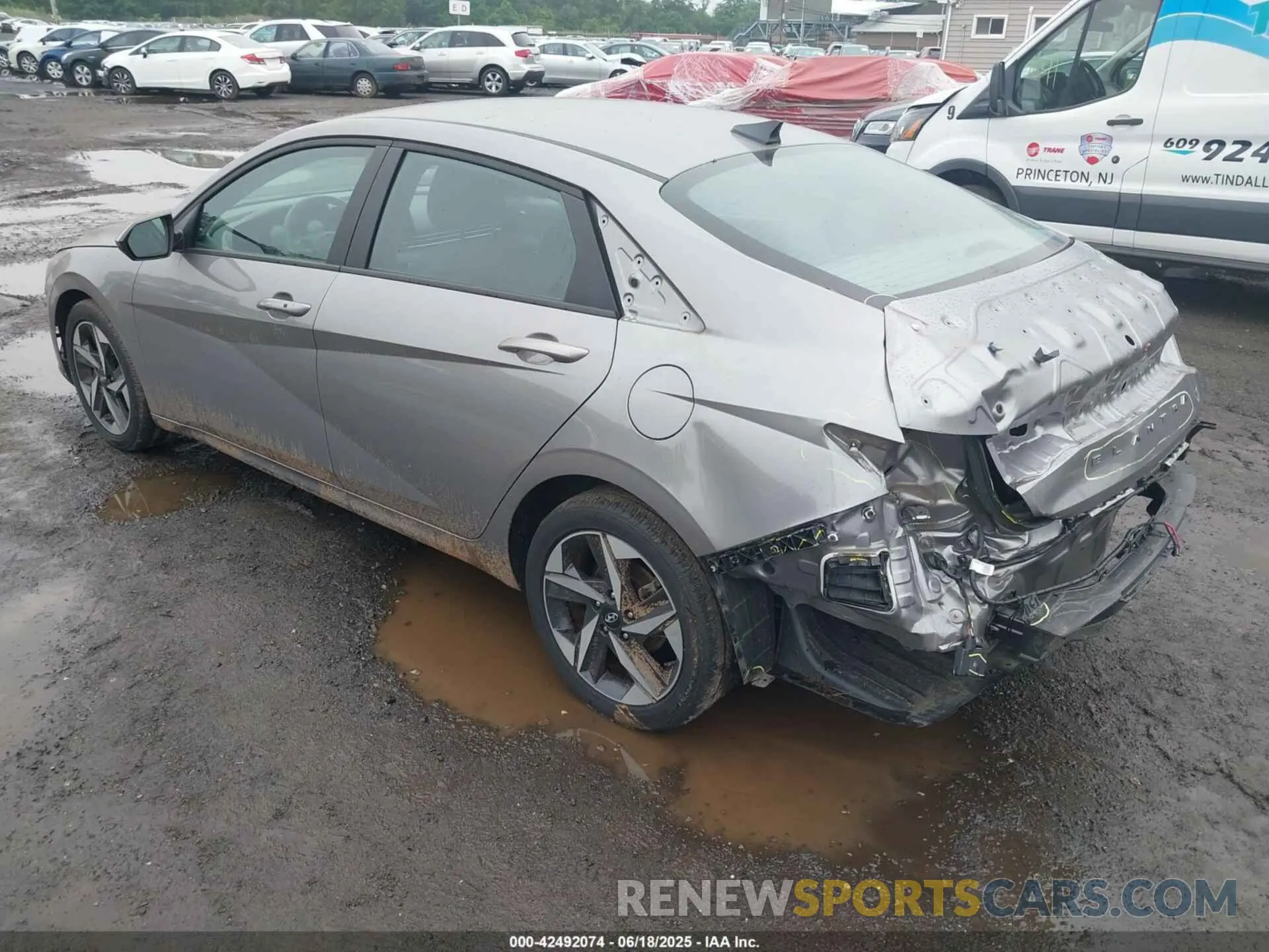 6 fotografías del automóvil dañado KMHLS4AG0PU571156 HYUNDAI ELANTRA 2023