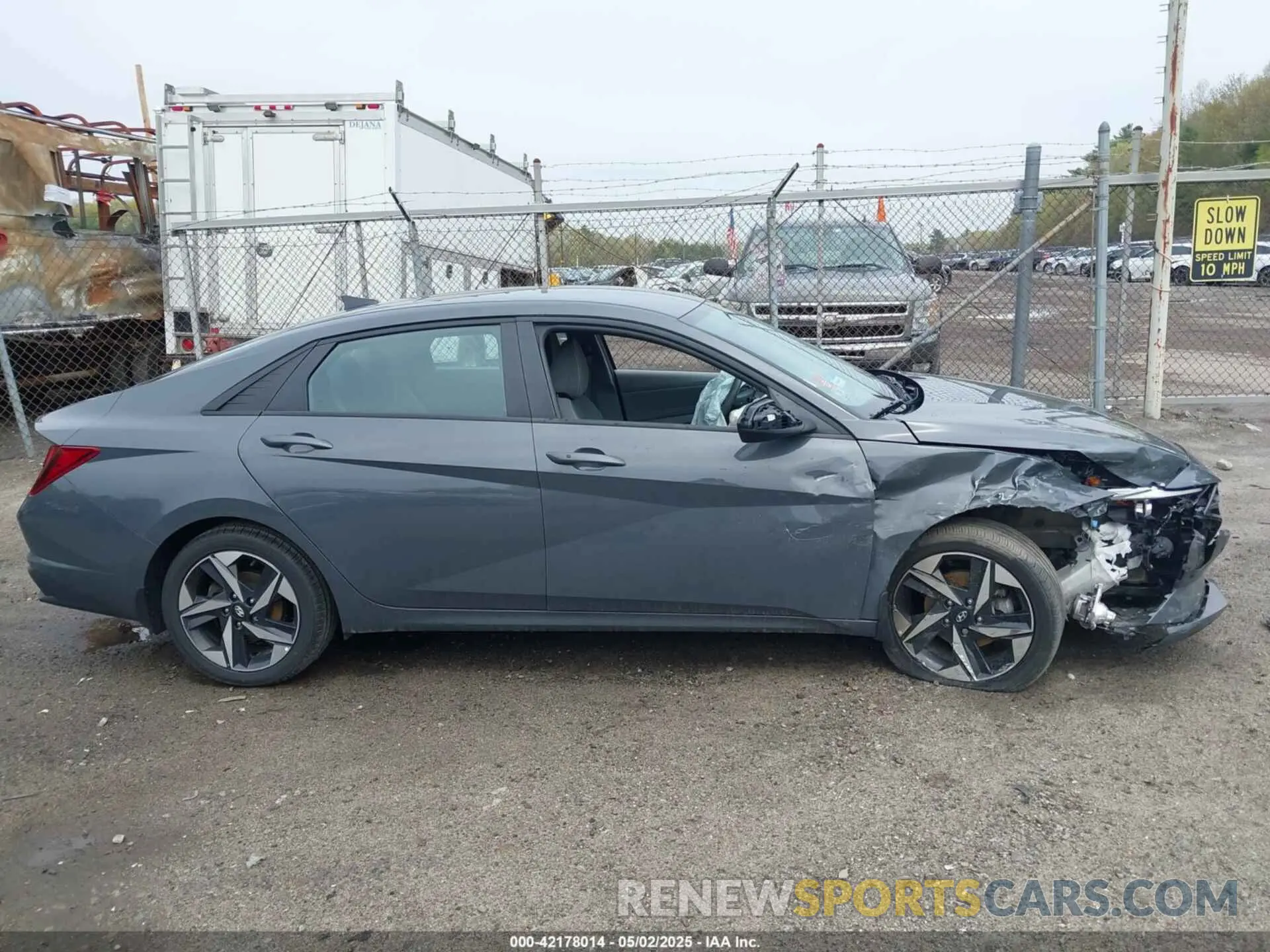 14 fotografías del automóvil dañado KMHLS4AG0PU616452 HYUNDAI ELANTRA 2023