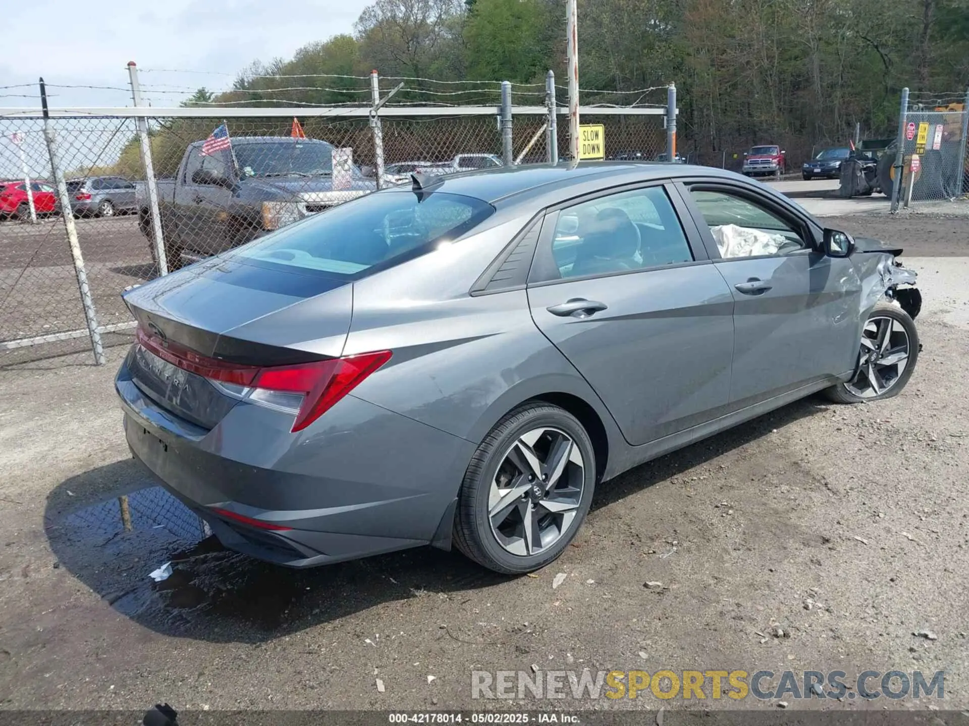 4 fotografías del automóvil dañado KMHLS4AG0PU616452 HYUNDAI ELANTRA 2023