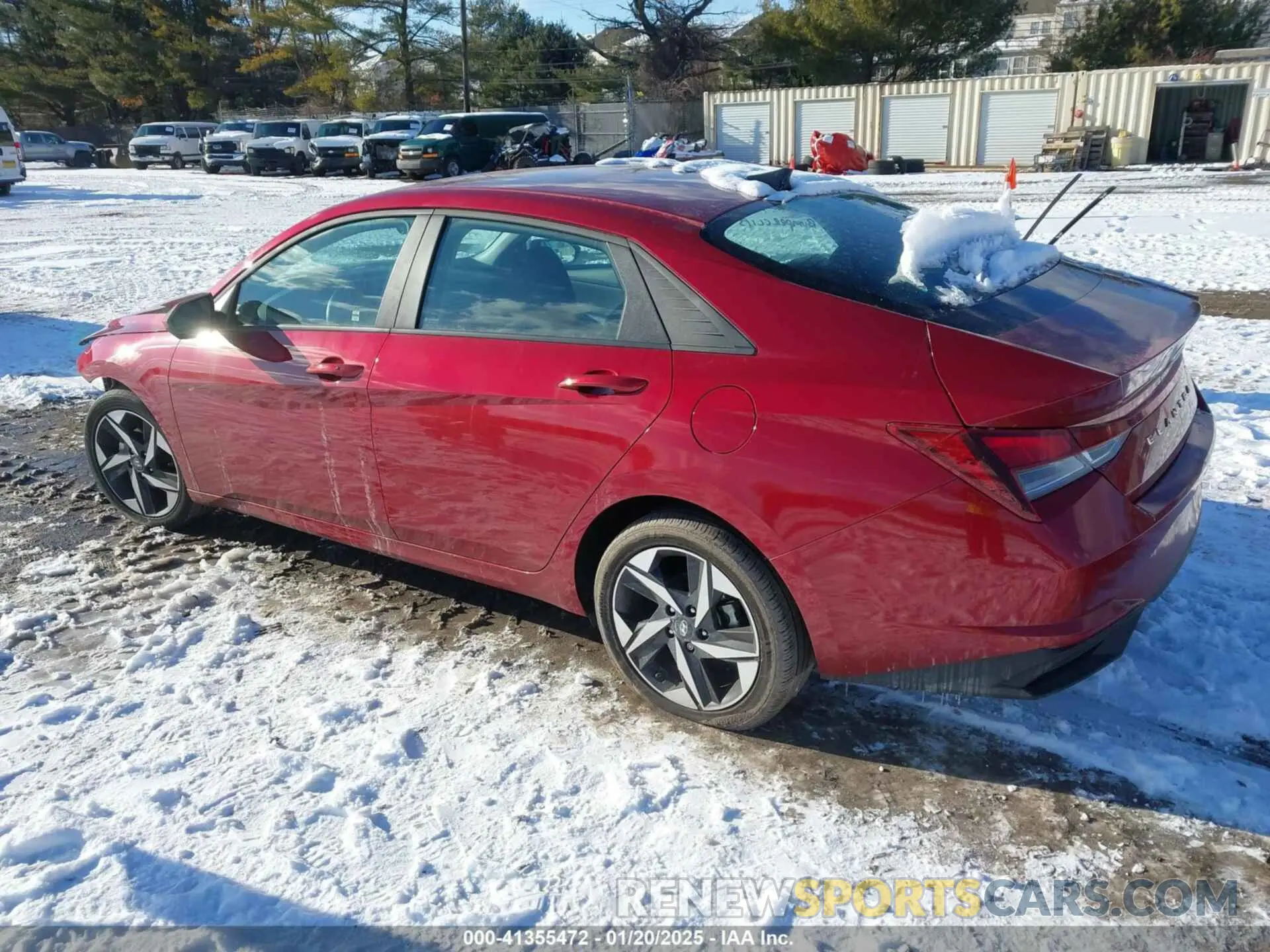 3 fotografías del automóvil dañado KMHLS4AG0PU617357 HYUNDAI ELANTRA 2023