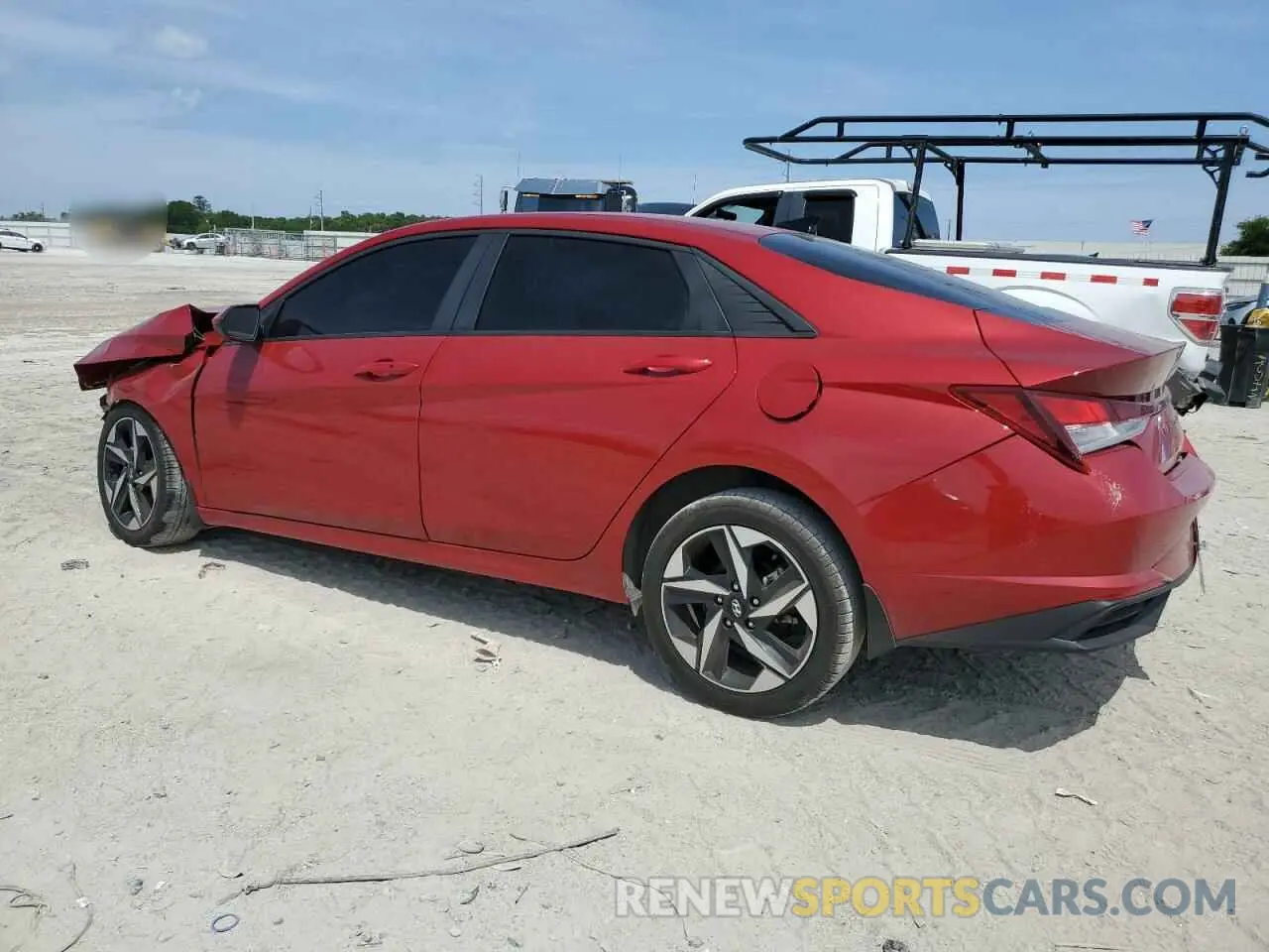 2 fotografías del automóvil dañado KMHLS4AG1PU435568 HYUNDAI ELANTRA 2023
