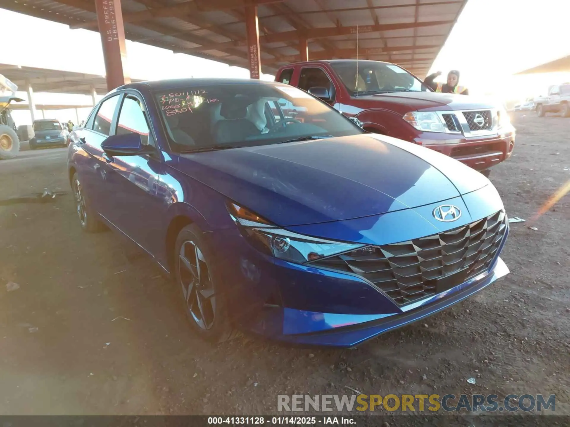 1 fotografías del automóvil dañado KMHLS4AG1PU448501 HYUNDAI ELANTRA 2023